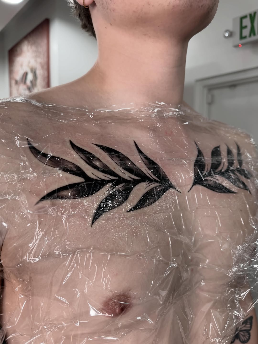 Tattoo by @iddy_sdt — blackwork