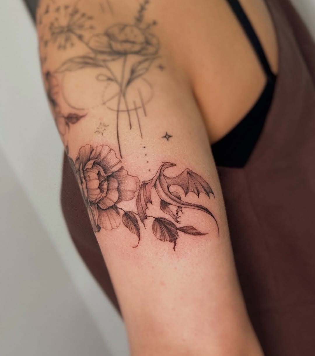 Tattoo by @kkommmander.ink — fine_line, realism