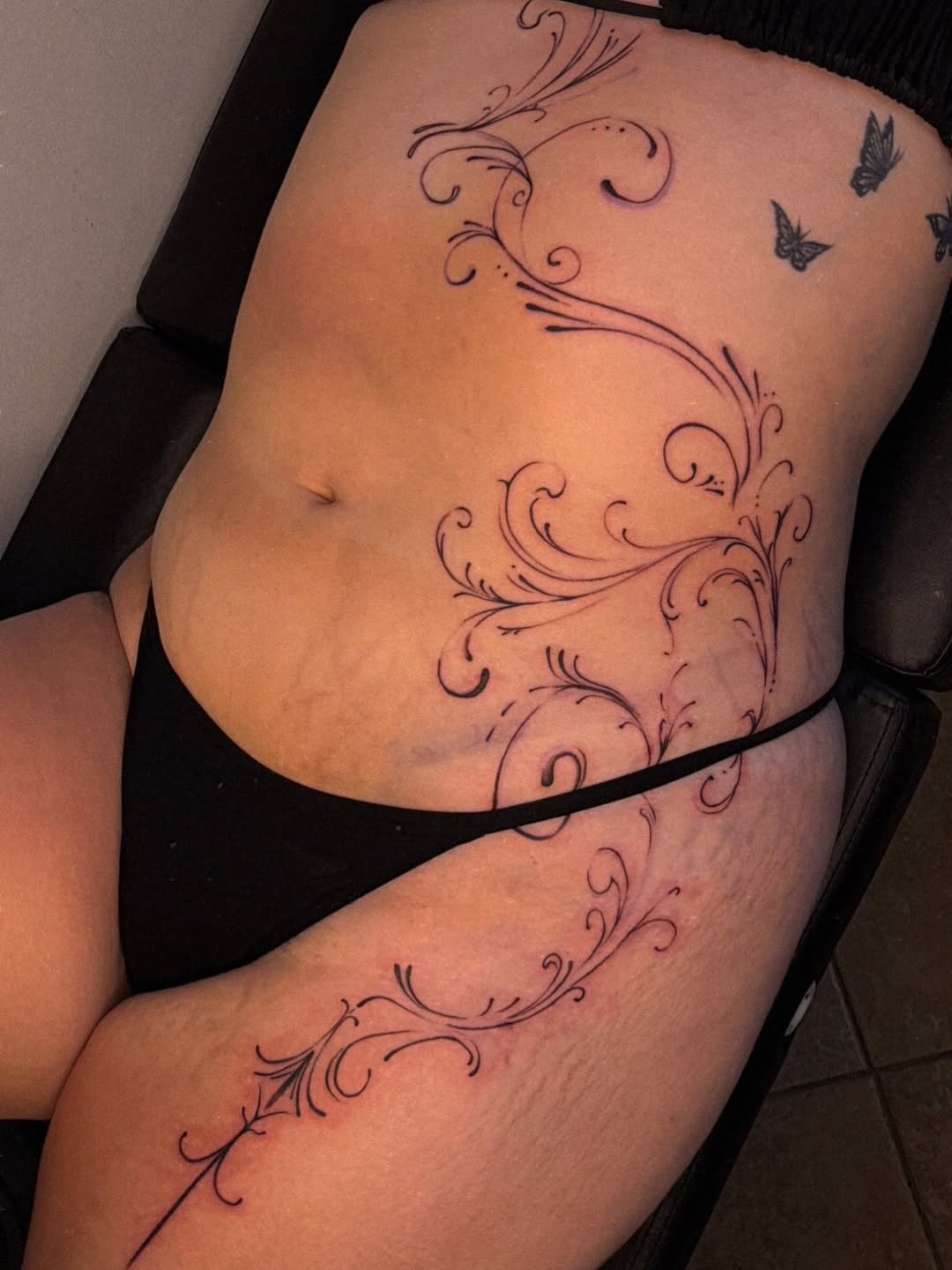 Tattoo by @marticia.tats — fine_line, ornamental