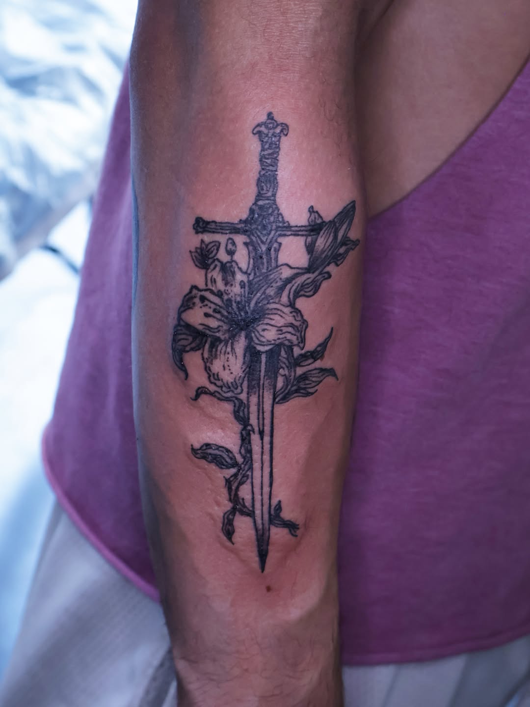 Tattoo by @bugsytattoo — black_and_grey