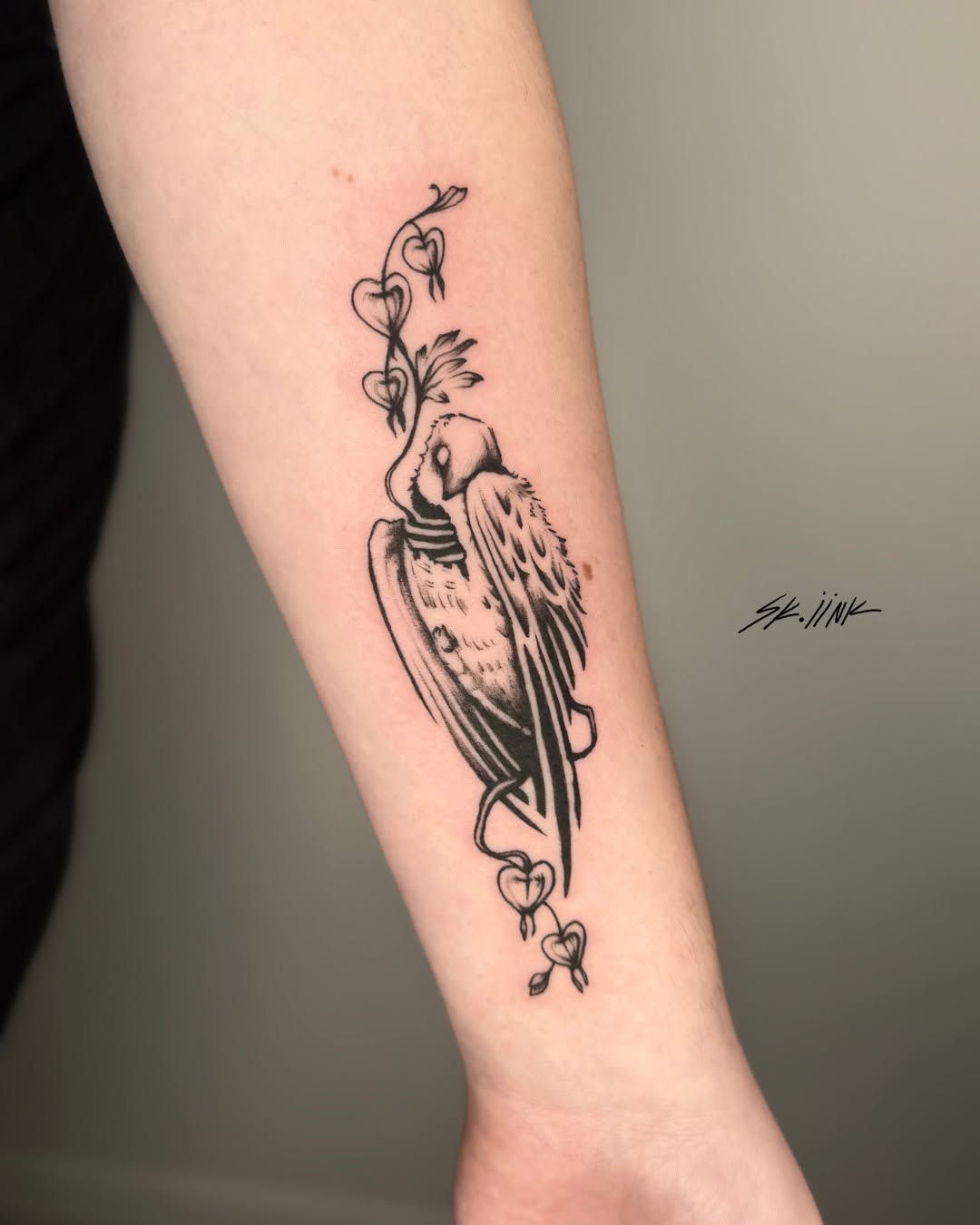 Tattoo by @sk.iink — illustrative, fine_line
