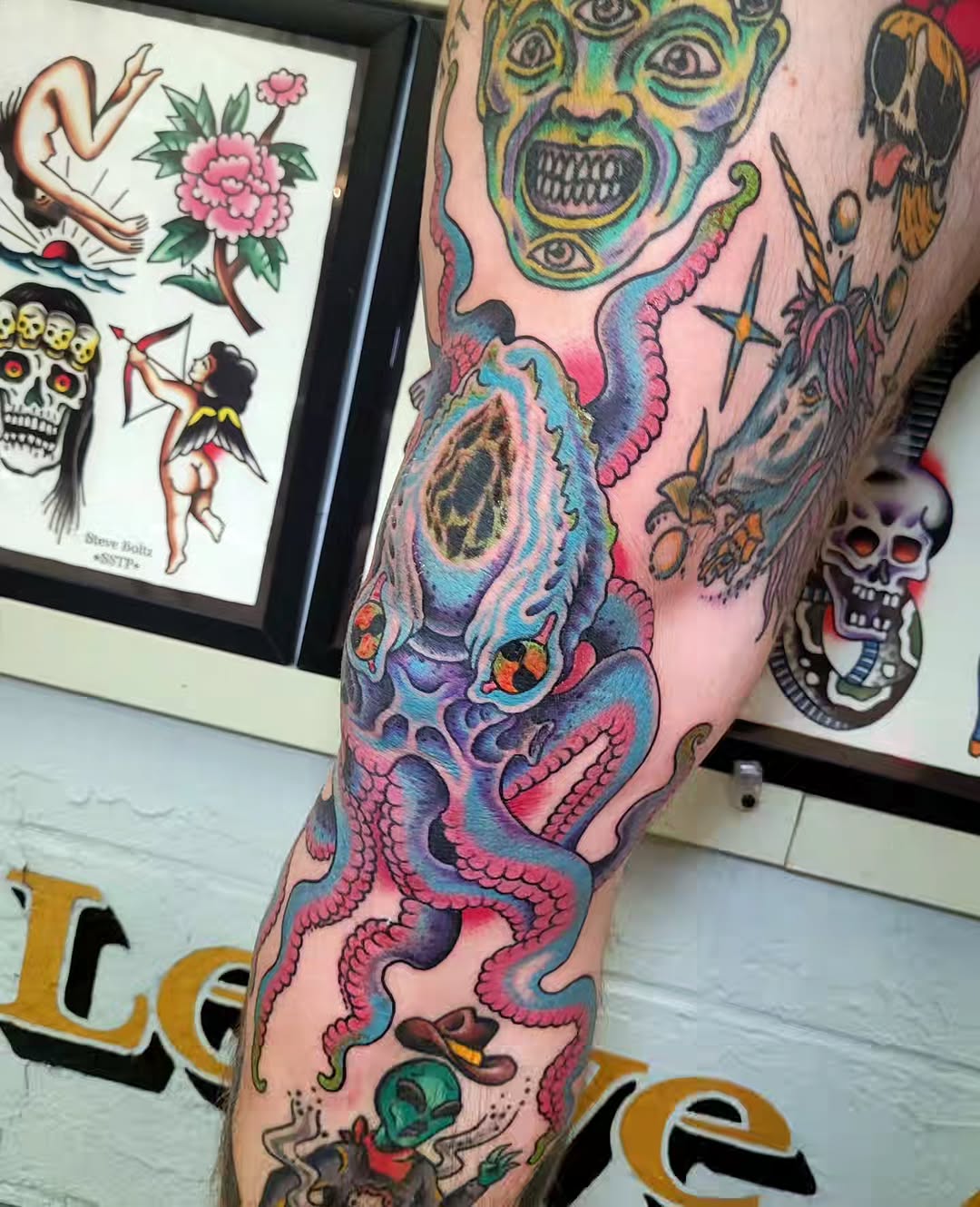 Tattoo by @jake.emery.tattoo — new_school, blackwork