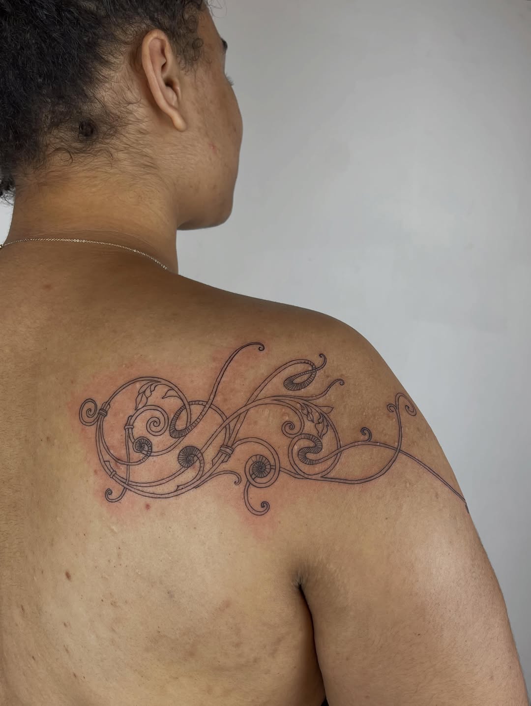 Tattoo by @ink_wench — ornamental, fine_line