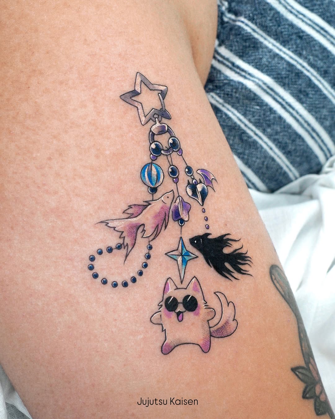 Tattoo by @eden_tattoo_ โ anime
