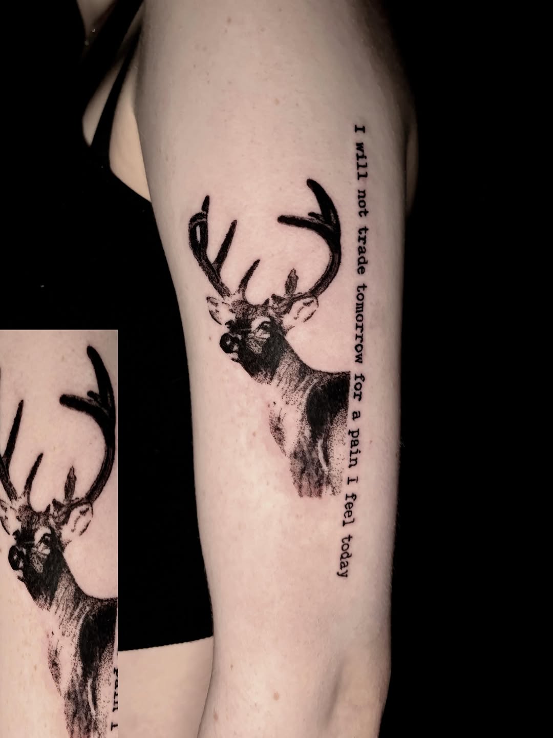 Tattoo by @stainedskintattoo — blackwork, lettering_script