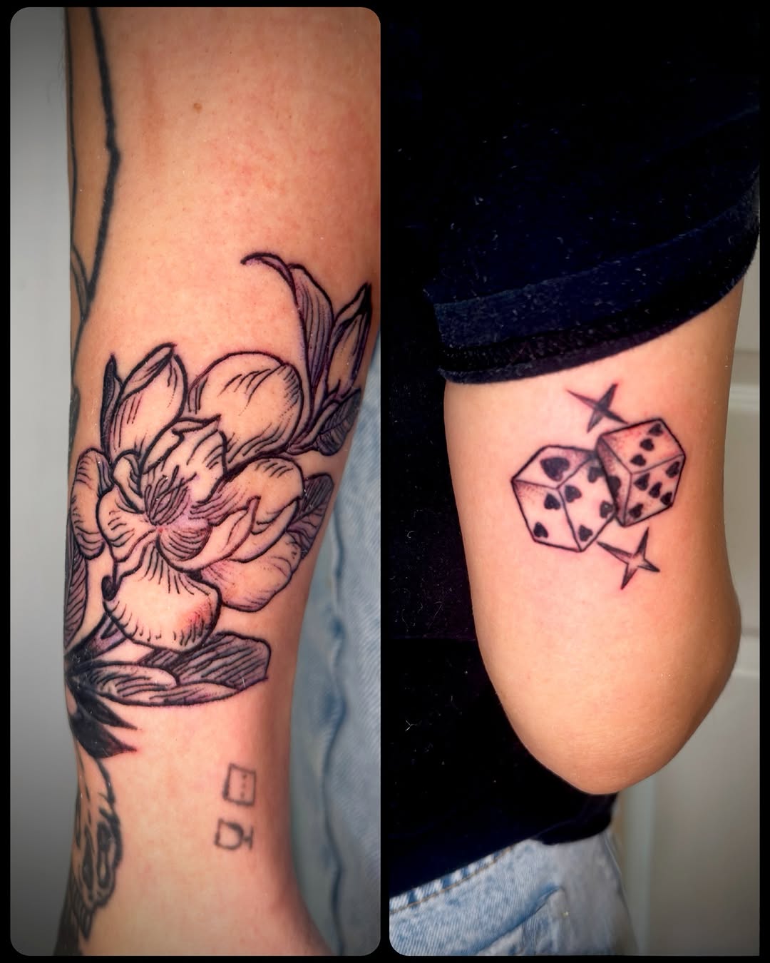 Tattoo by @inkfinery — black_and_grey