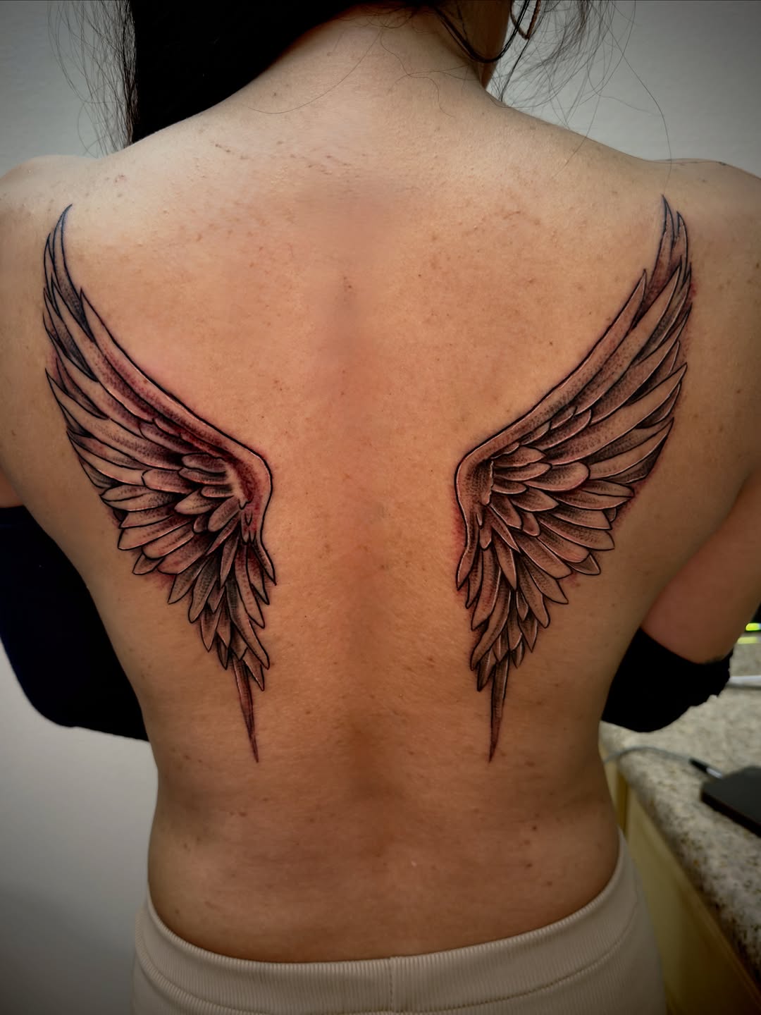 Tattoo by @inkfinery — black_and_grey, realism