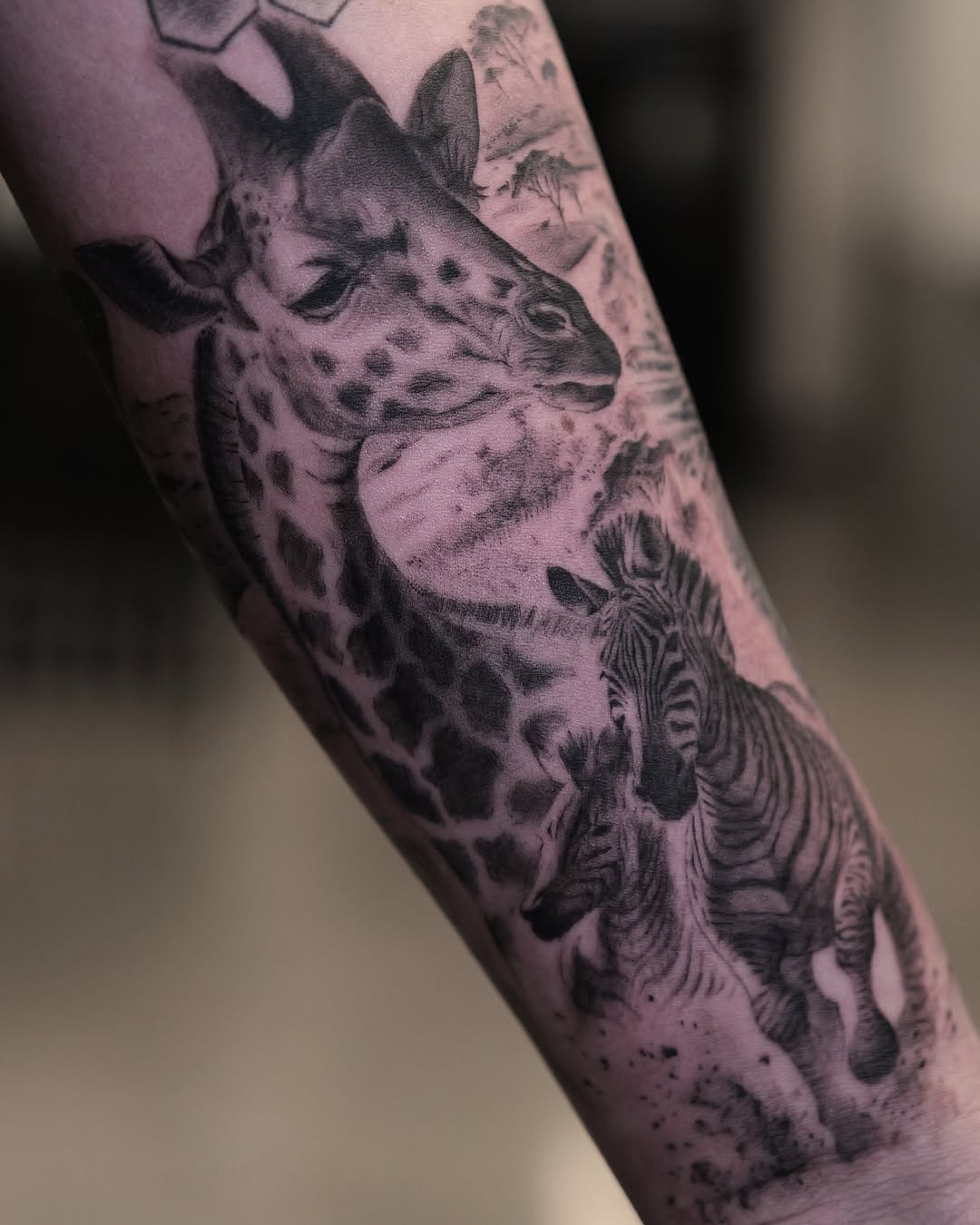 Tattoo by @ink.qing_ — realism, black_and_grey