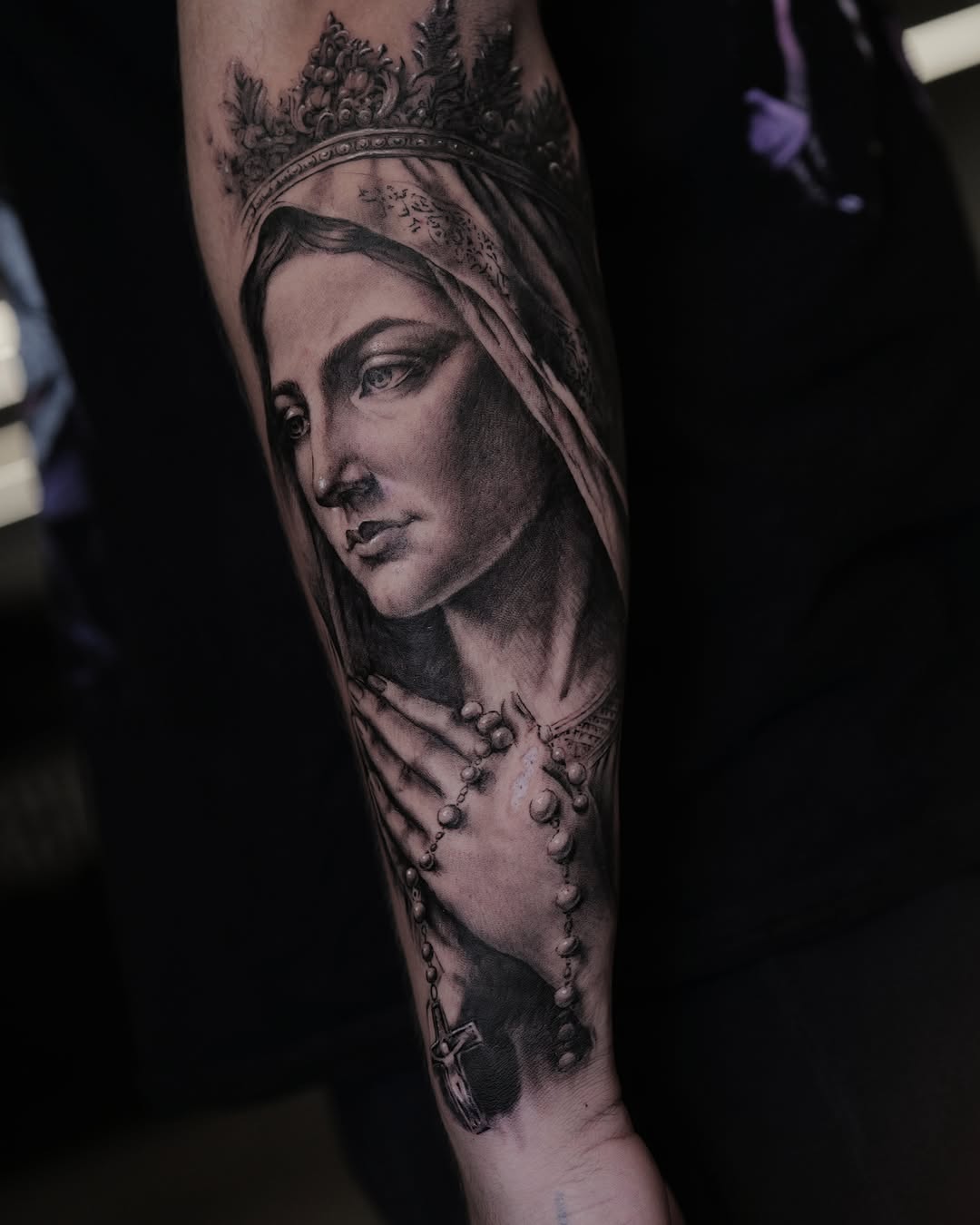 Tattoo by @ink.qing_ — realism, black_and_grey