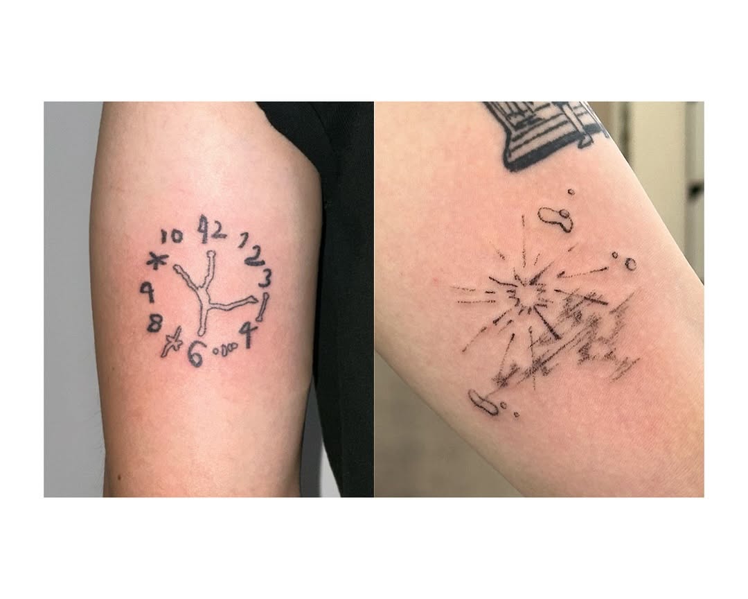 Tattoo by @011poke — ignorant, sketch