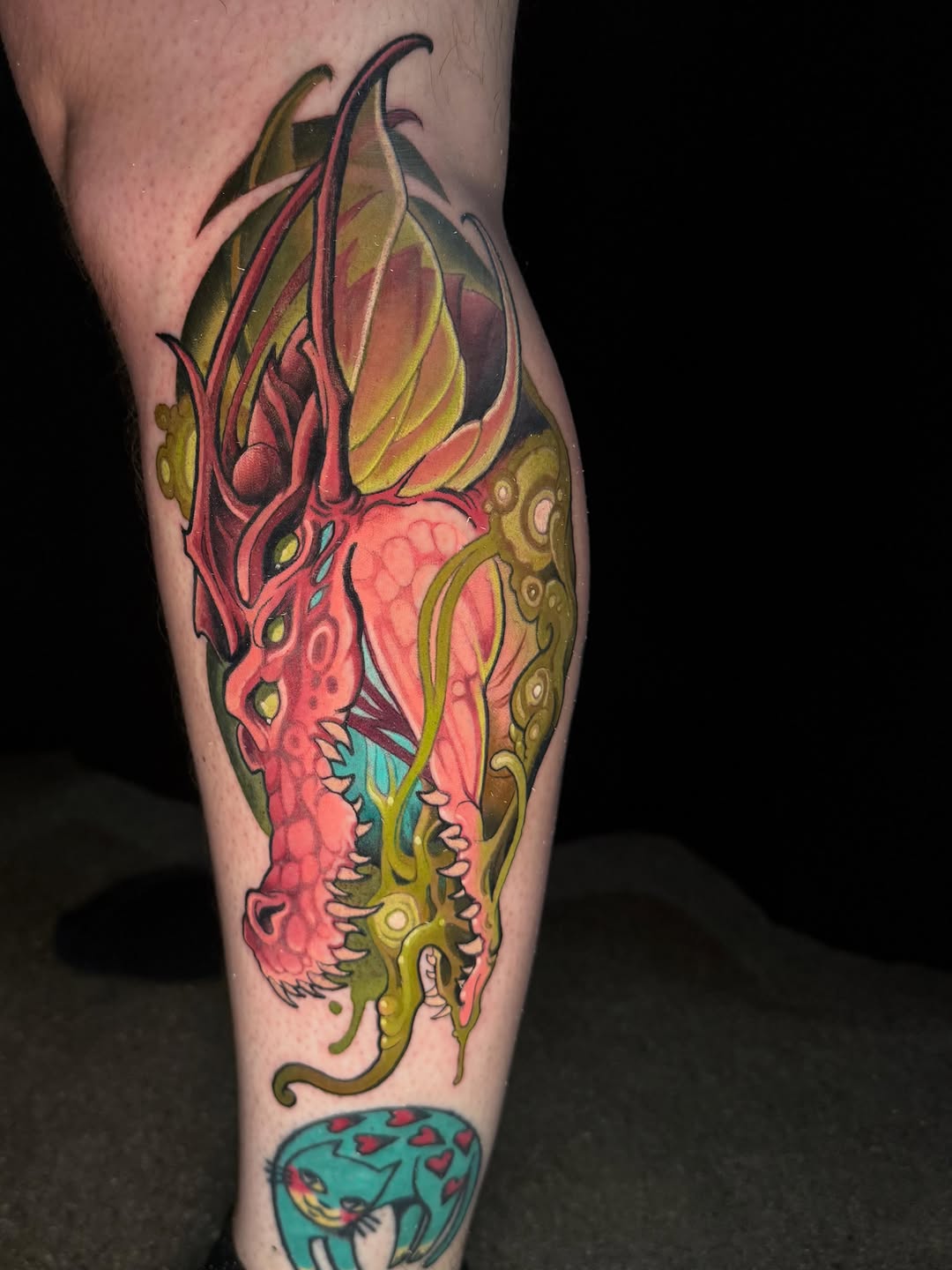 Tattoo by @oldmanfisk — new_school