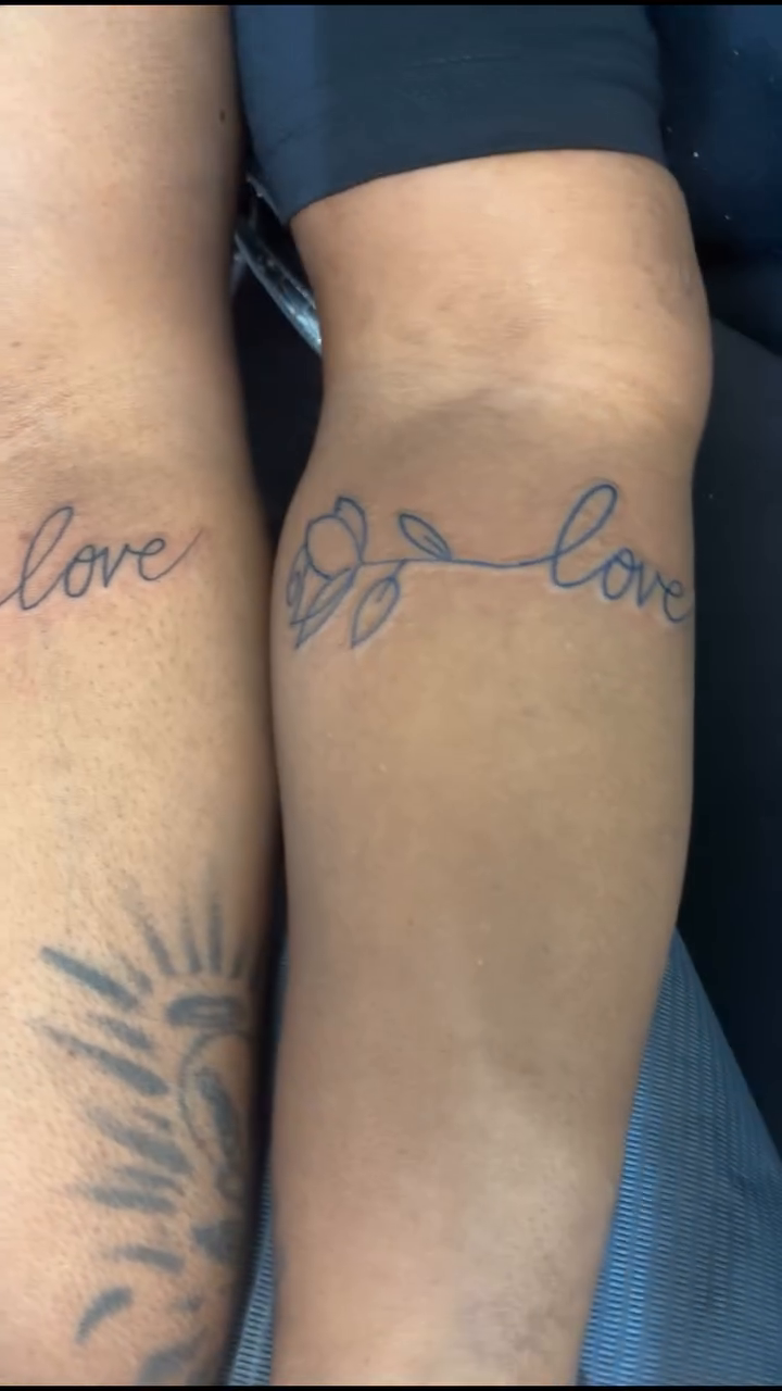 Tattoo by @kingsynnink — fine_line, lettering_script