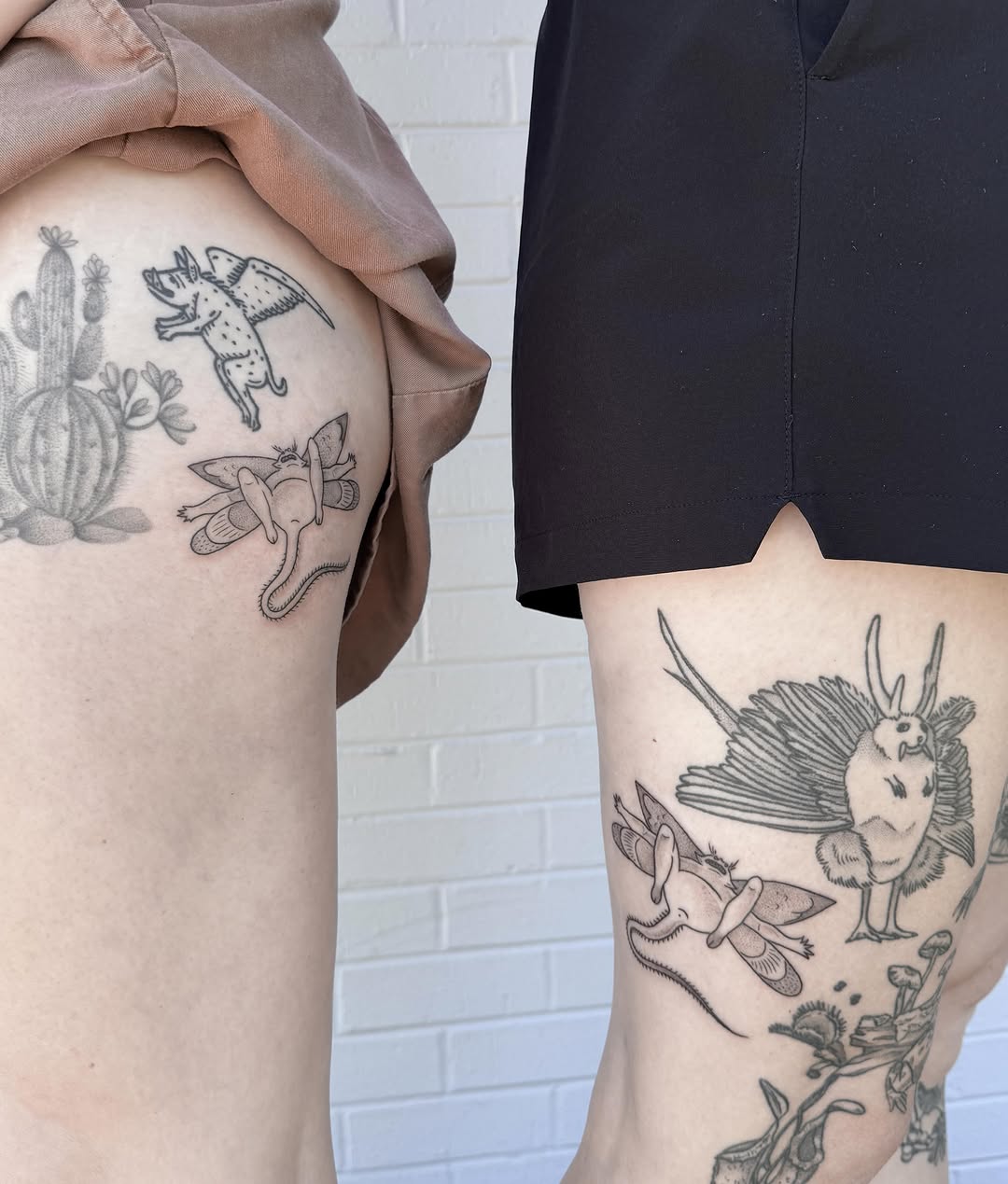 Tattoo by @kaceltattoos — black_and_grey