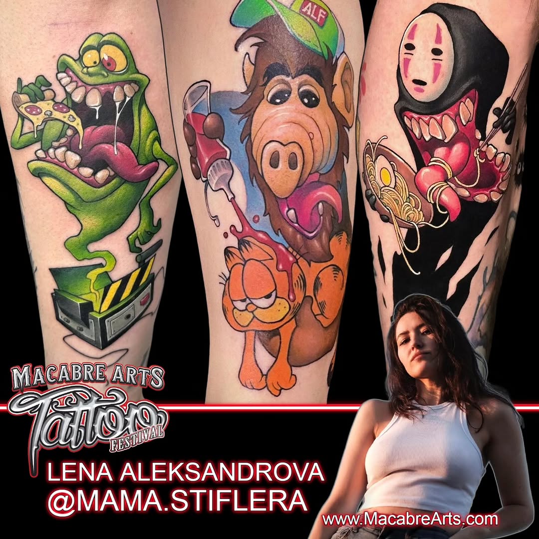 Tattoo by @mama.stiflera β new_school, anime