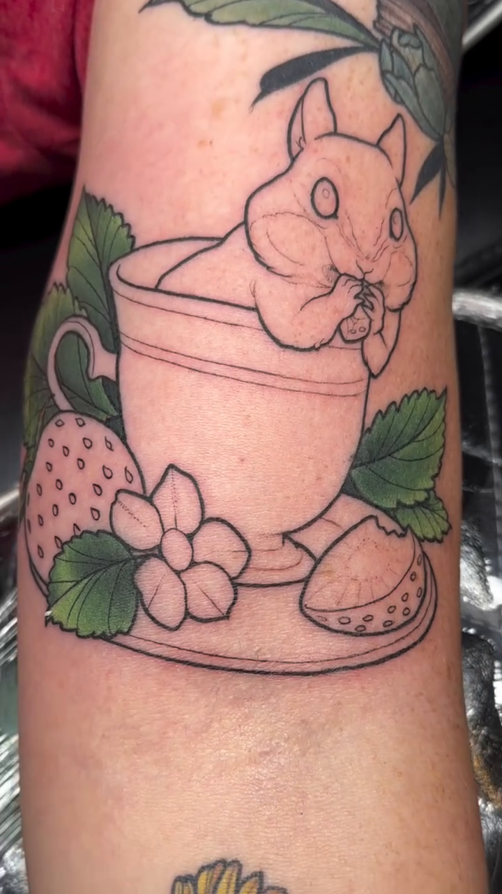 Tattoo by @katiehtattoos โ illustrative, new_school