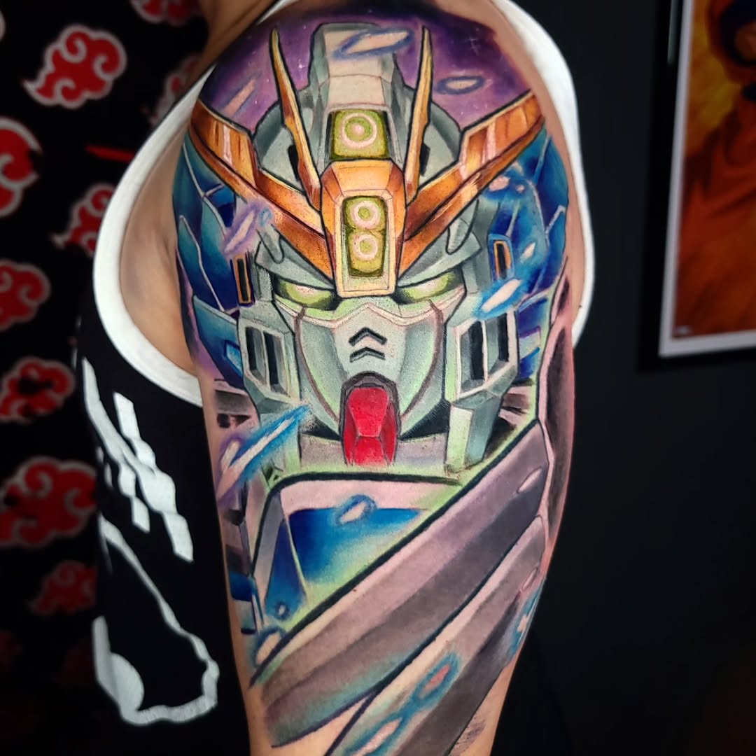 Tattoo by @m.truthtattoos — realism, anime