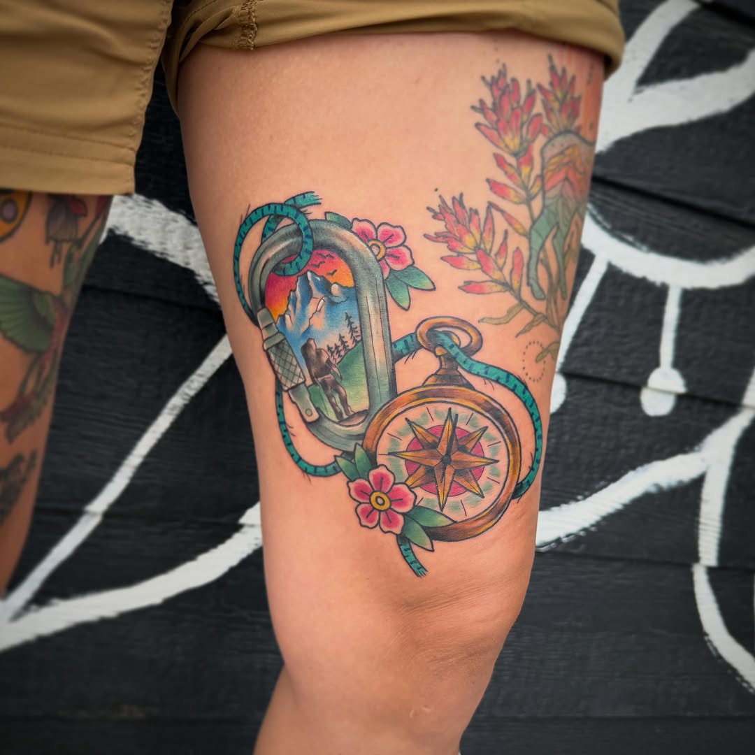 Tattoo by @mindy_fach_tattoo — realism, neo_traditional