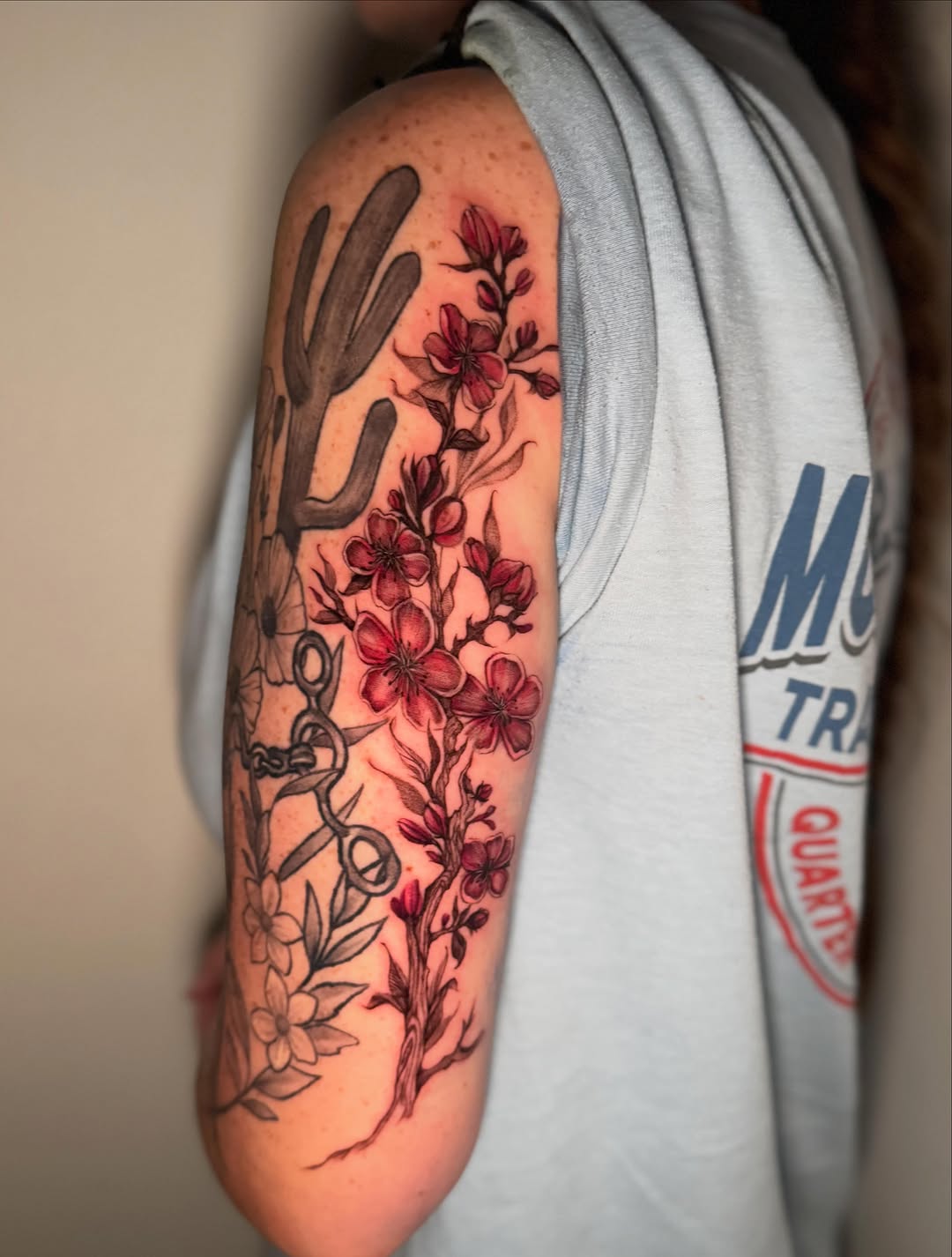 Tattoo by @squidink.ks — realism, black_and_grey