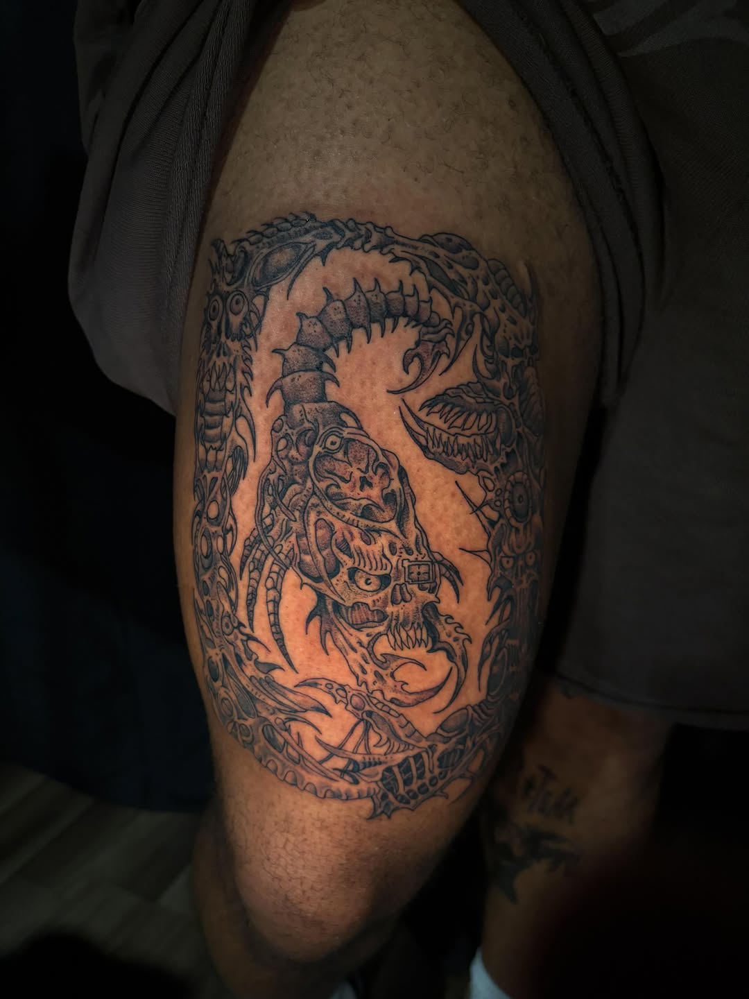Tattoo by @crawlspacecadet — dark_realism