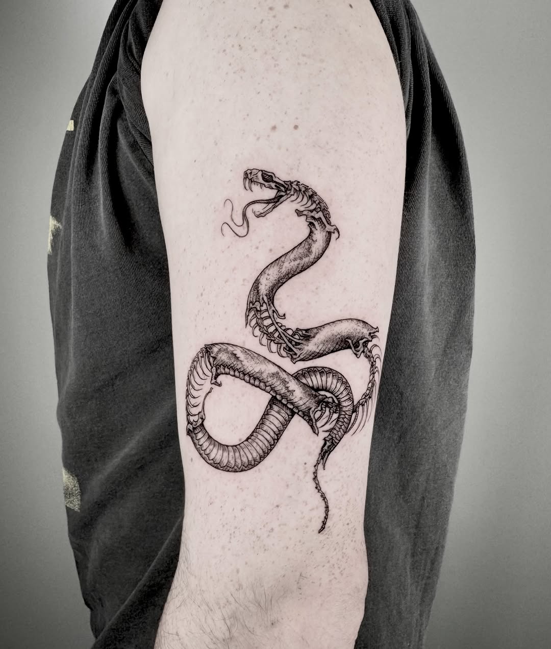 Tattoo by @krueger.ink — black_and_grey, realism