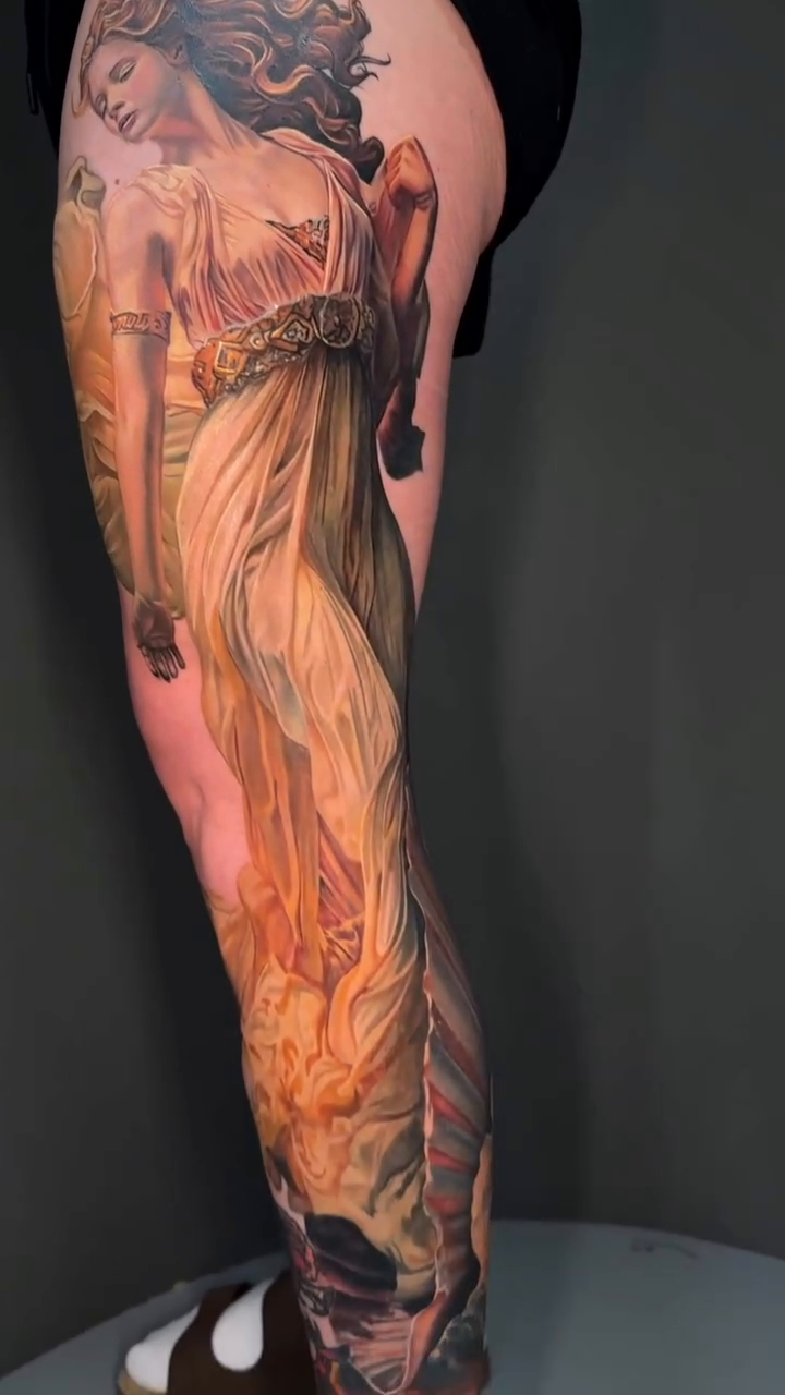 Tattoo by @dakcasetattoos — realism, illustrative