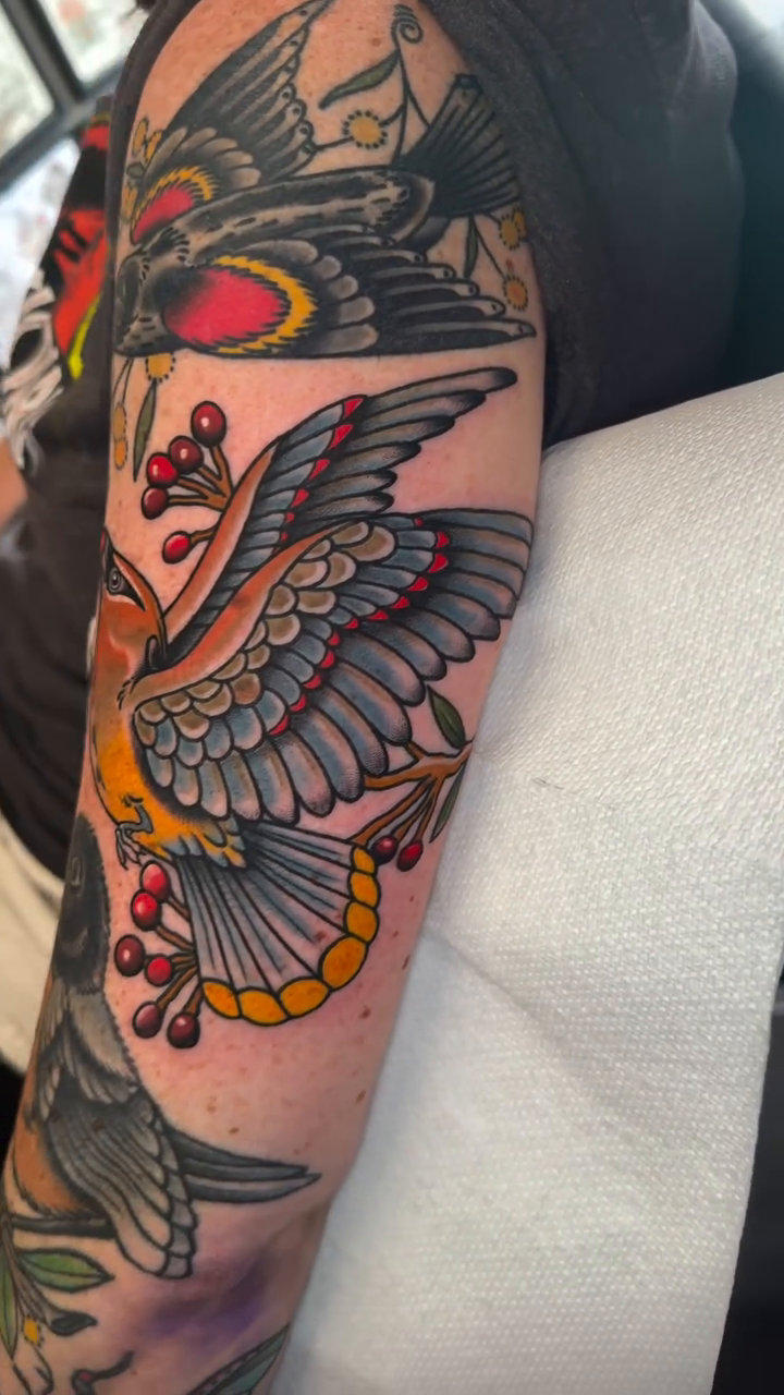 Tattoo by @tattoosbychrismikesell — american_traditional, illustrative
