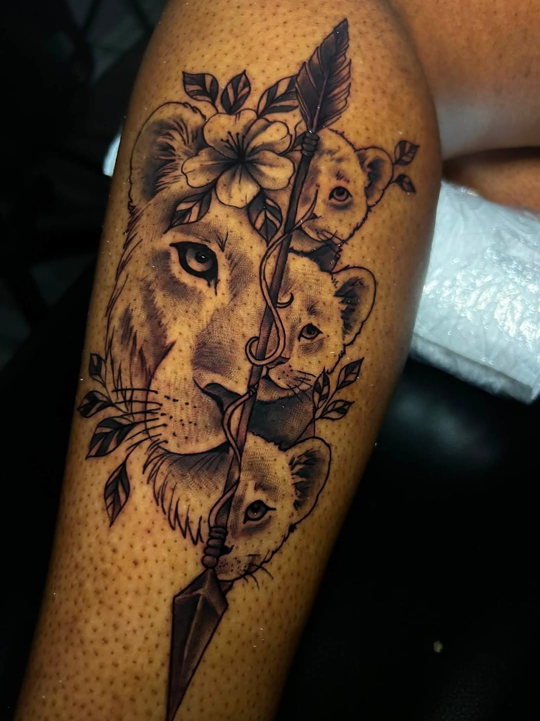 Tattoo by @bigtatt_daartist — realism, black_and_grey