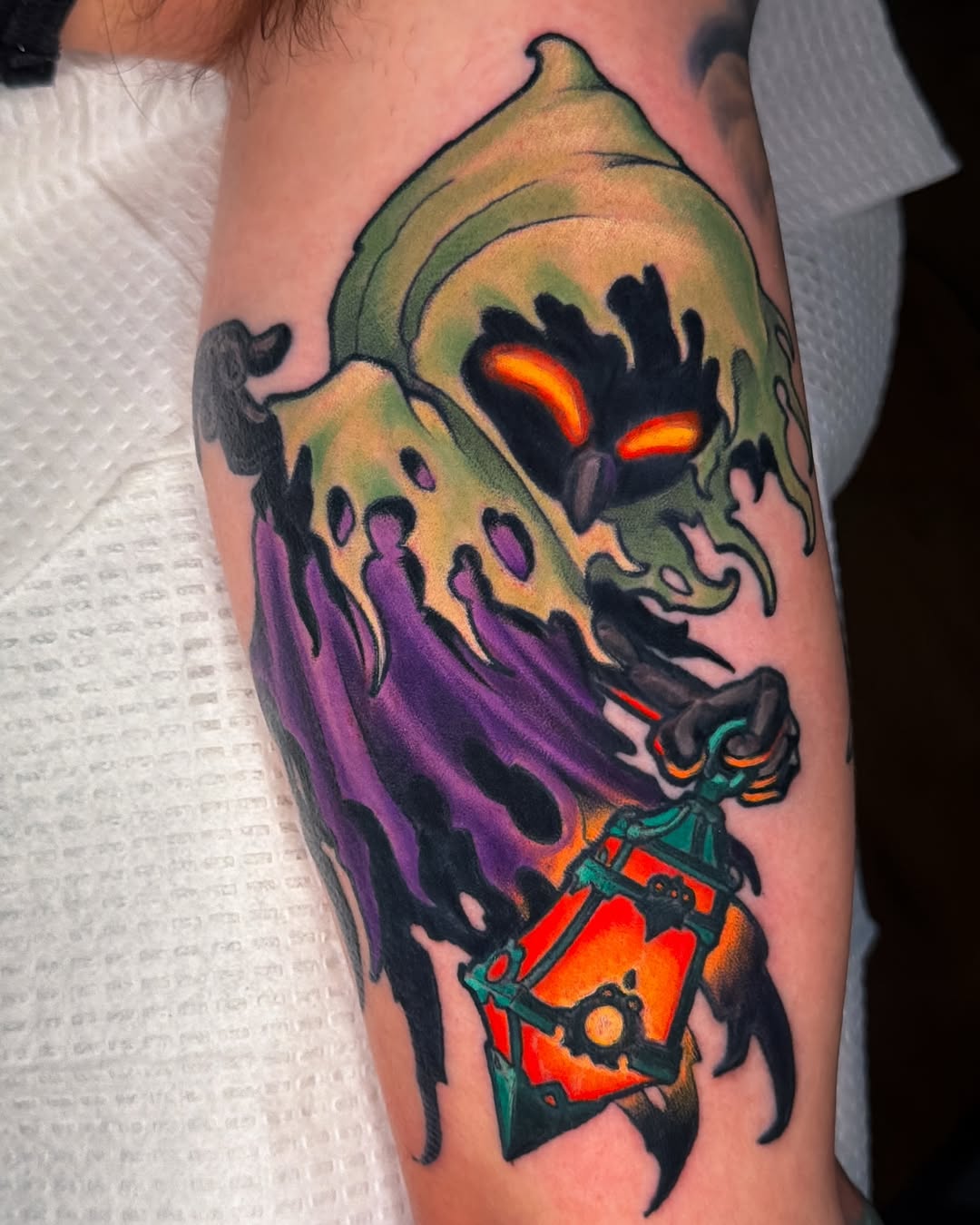 Tattoo by @tattoos_by_austin — illustrative, new_school
