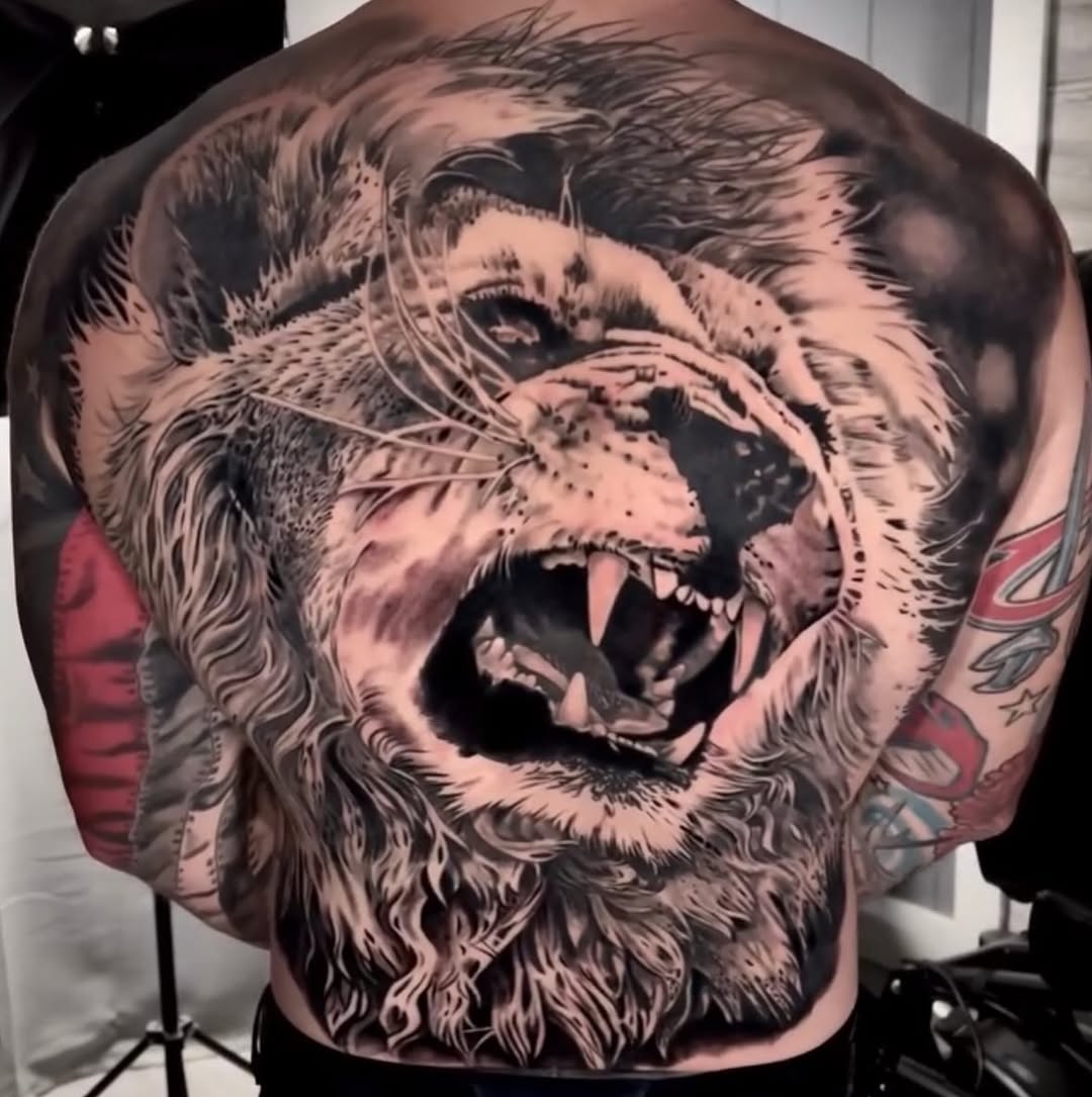 Tattoo by @joshphillipstattoos — realism, black_and_grey