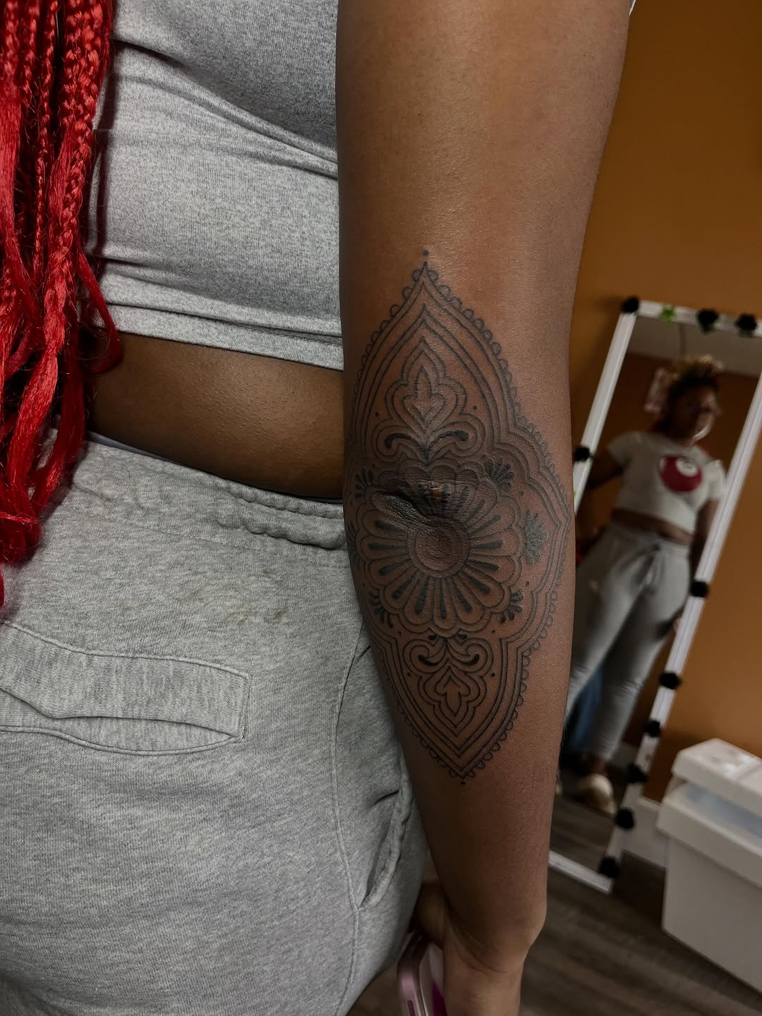 Tattoo by @inkbytee_ โ geometric