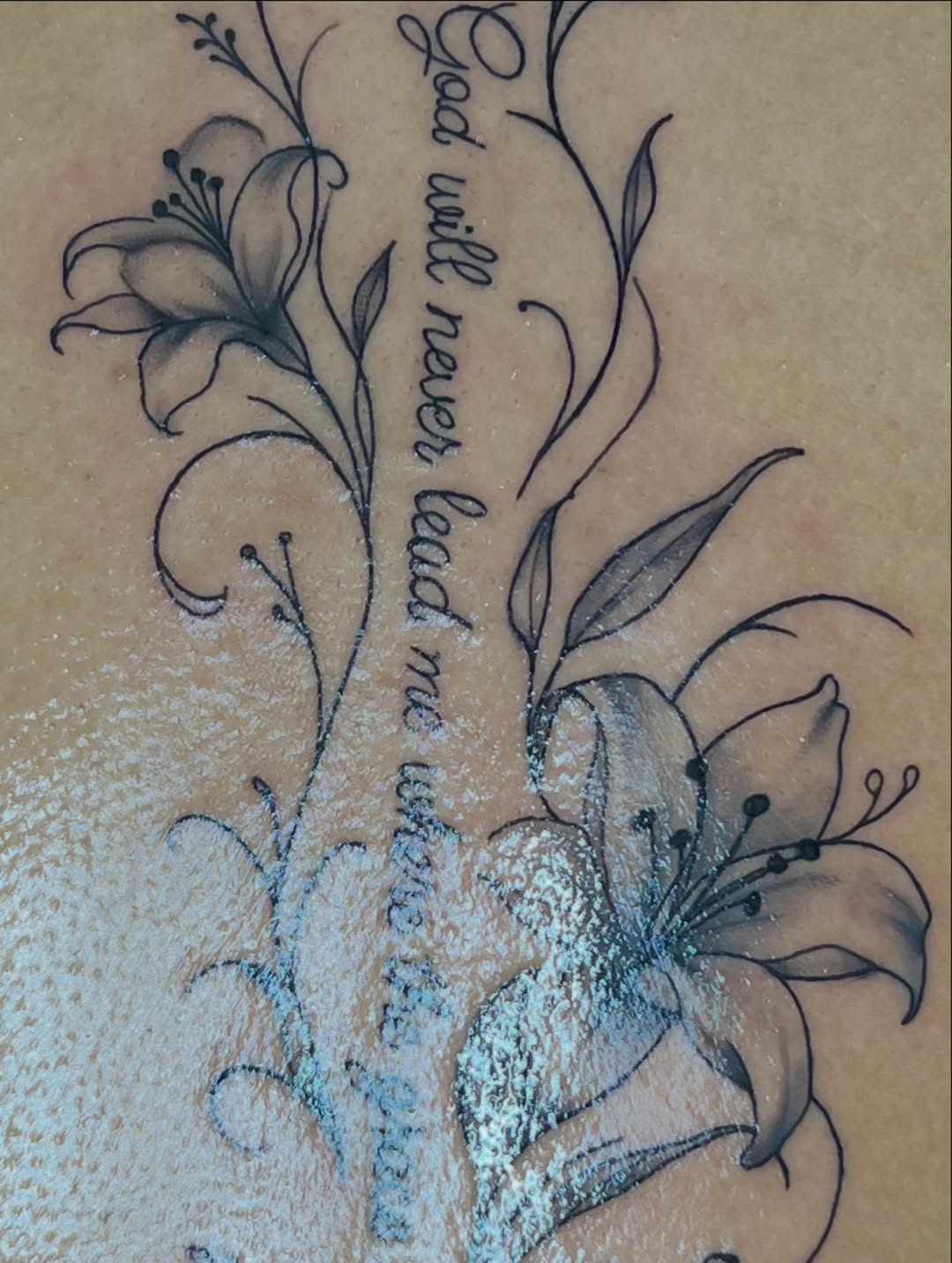 Tattoo by @inkbytee_ โ lettering_script