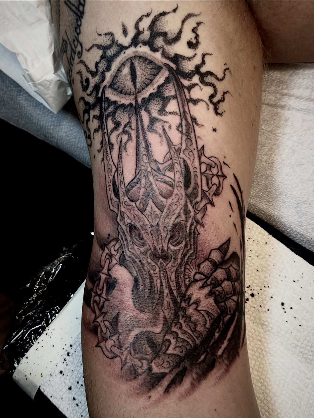 Tattoo by @luisamarigold — dark_realism, illustrative
