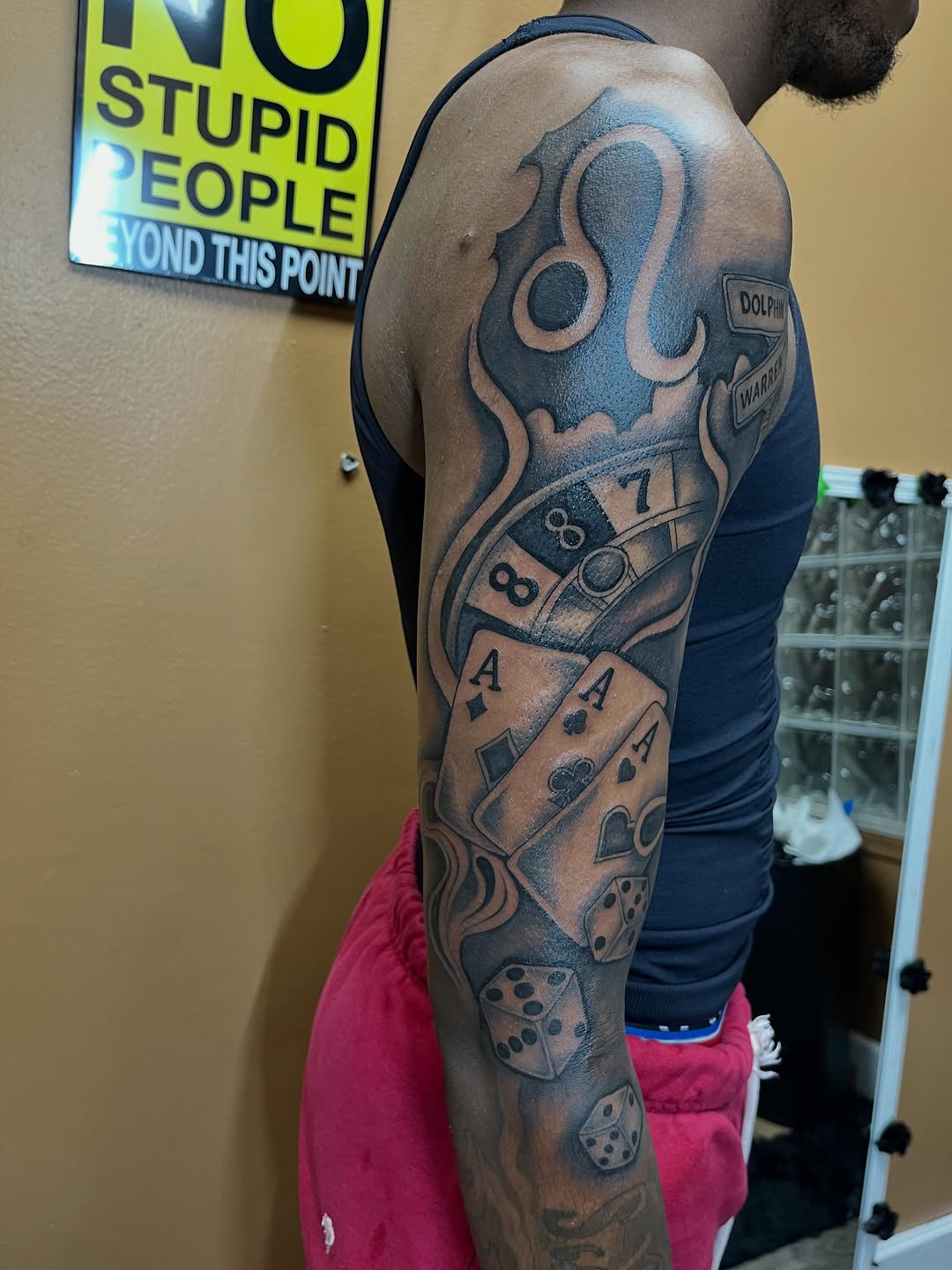 Tattoo by @inkbytee_ โ black_and_grey