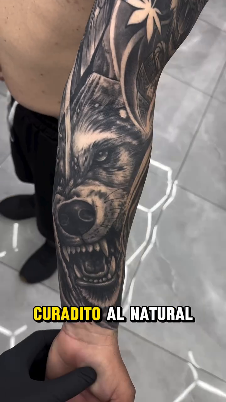 Tattoo by @mandytattoo2013 — realism, black_and_grey