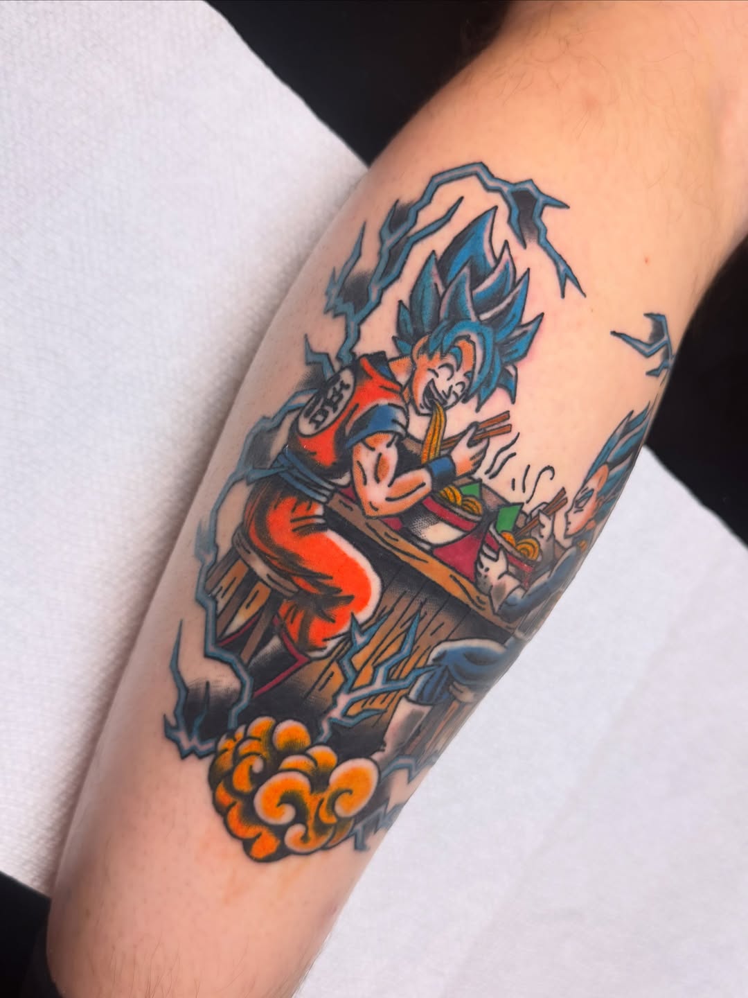 Tattoo by @scquilly โ new_school, anime