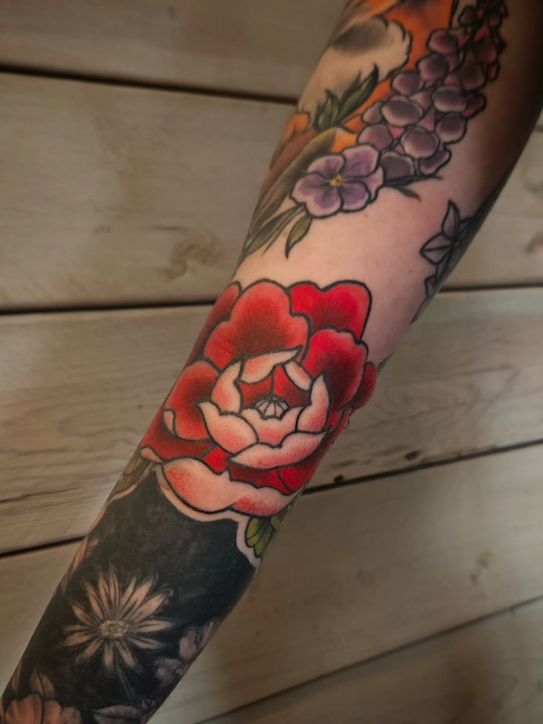 Tattoo by @marthmallow.tatts โ american_traditional, black_and_grey