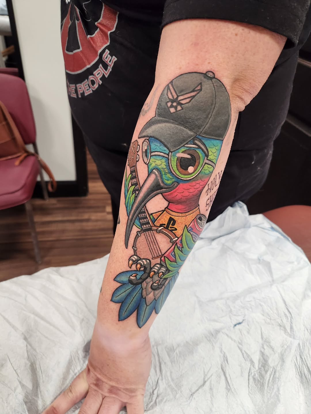 Tattoo by @jeffberm — new_school, illustrative