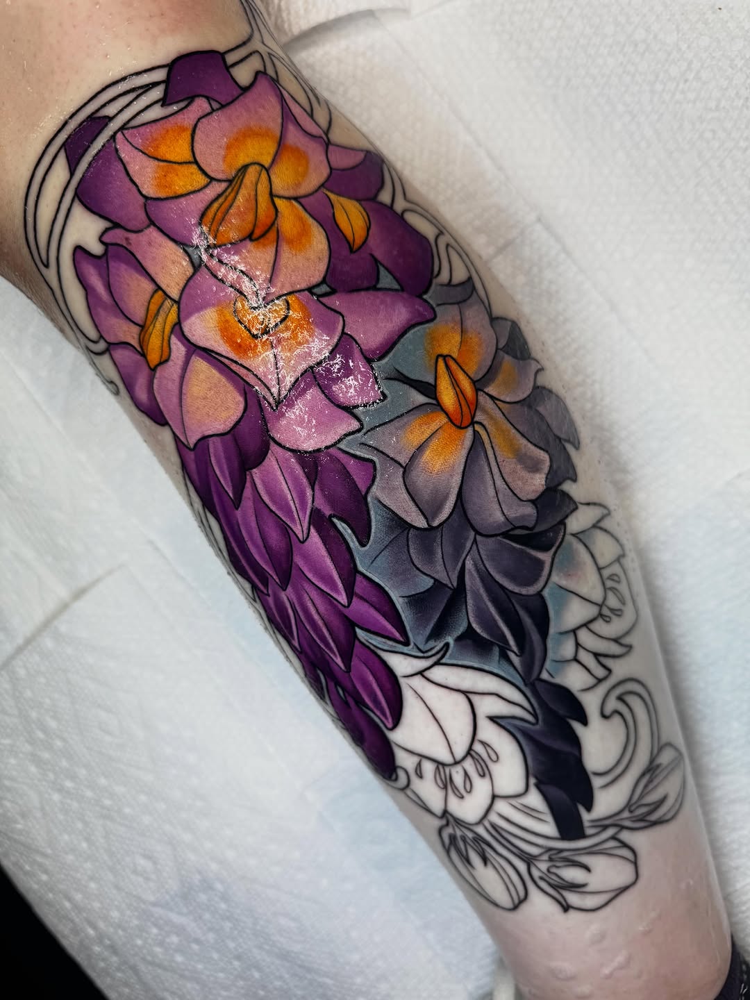 Tattoo by @magnolia.inks — neo_traditional, japanese_irezumi