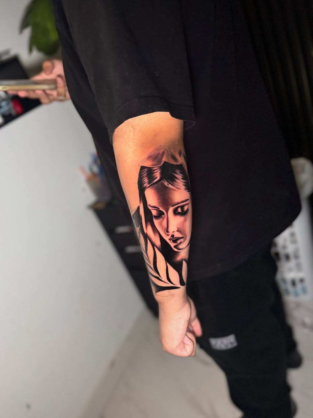 Tattoo by @inkbycasillas — black_and_grey, realism