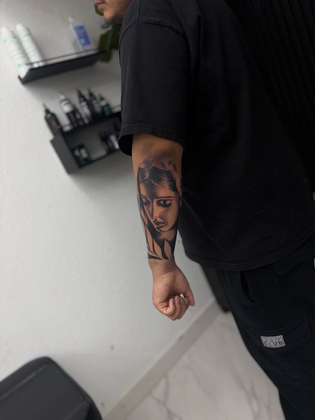 Tattoo by @inkbycasillas — black_and_grey, realism