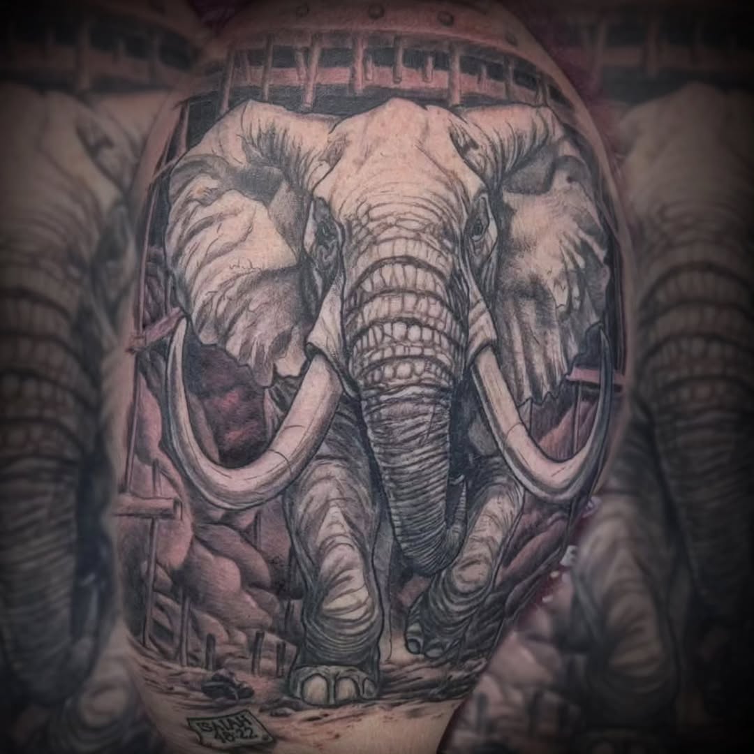 Tattoo by @jeremylaflammetattoos — realism, black_and_grey