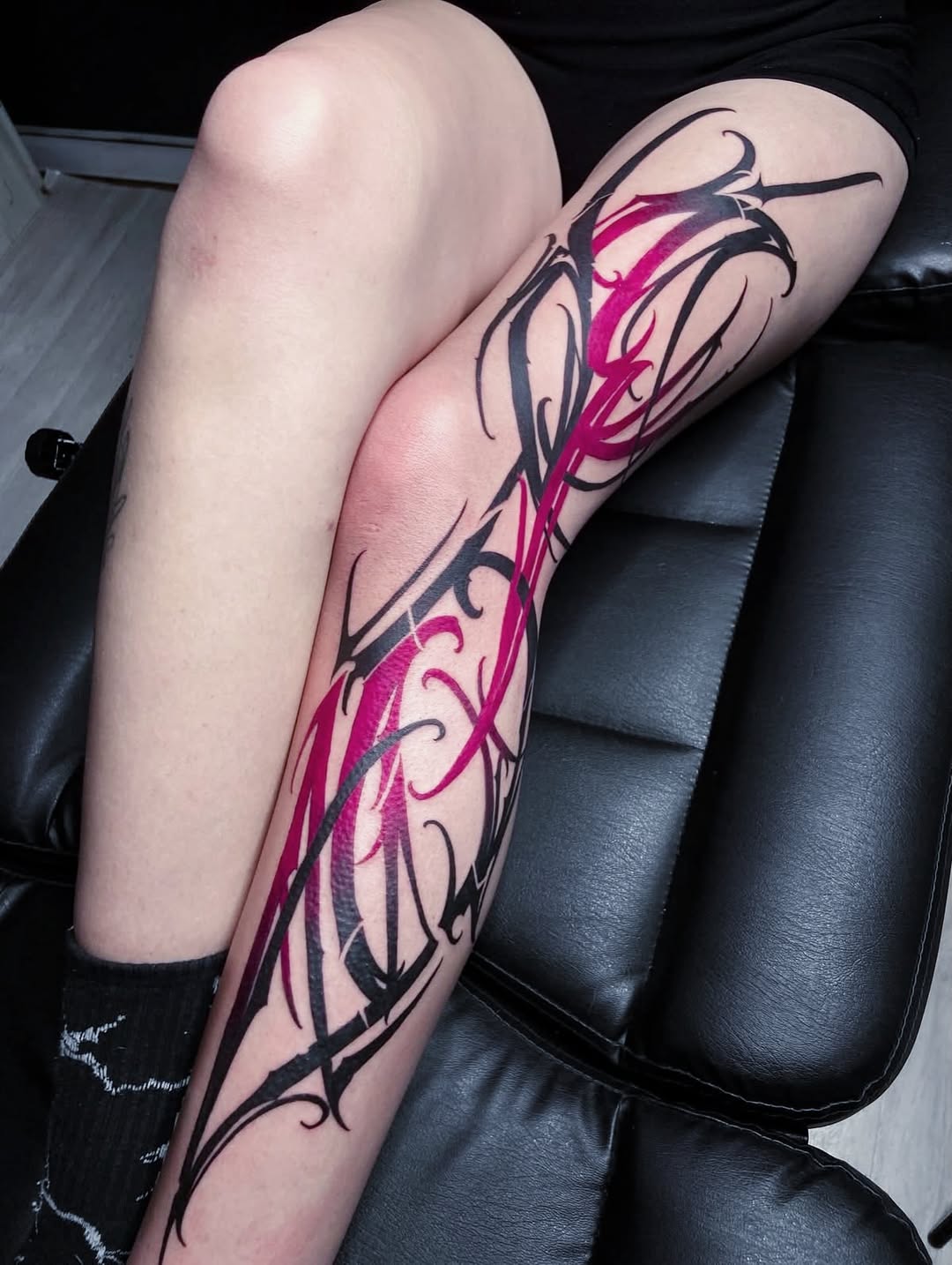 Tattoo by @tattooist_aleksa — blackwork, ornamental