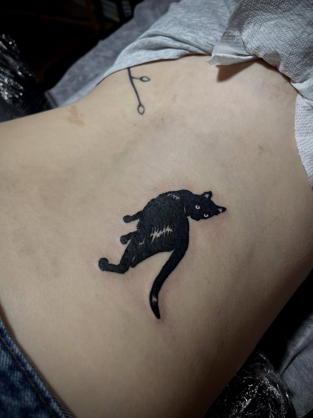 Tattoo by @pls_tnx โ blackwork