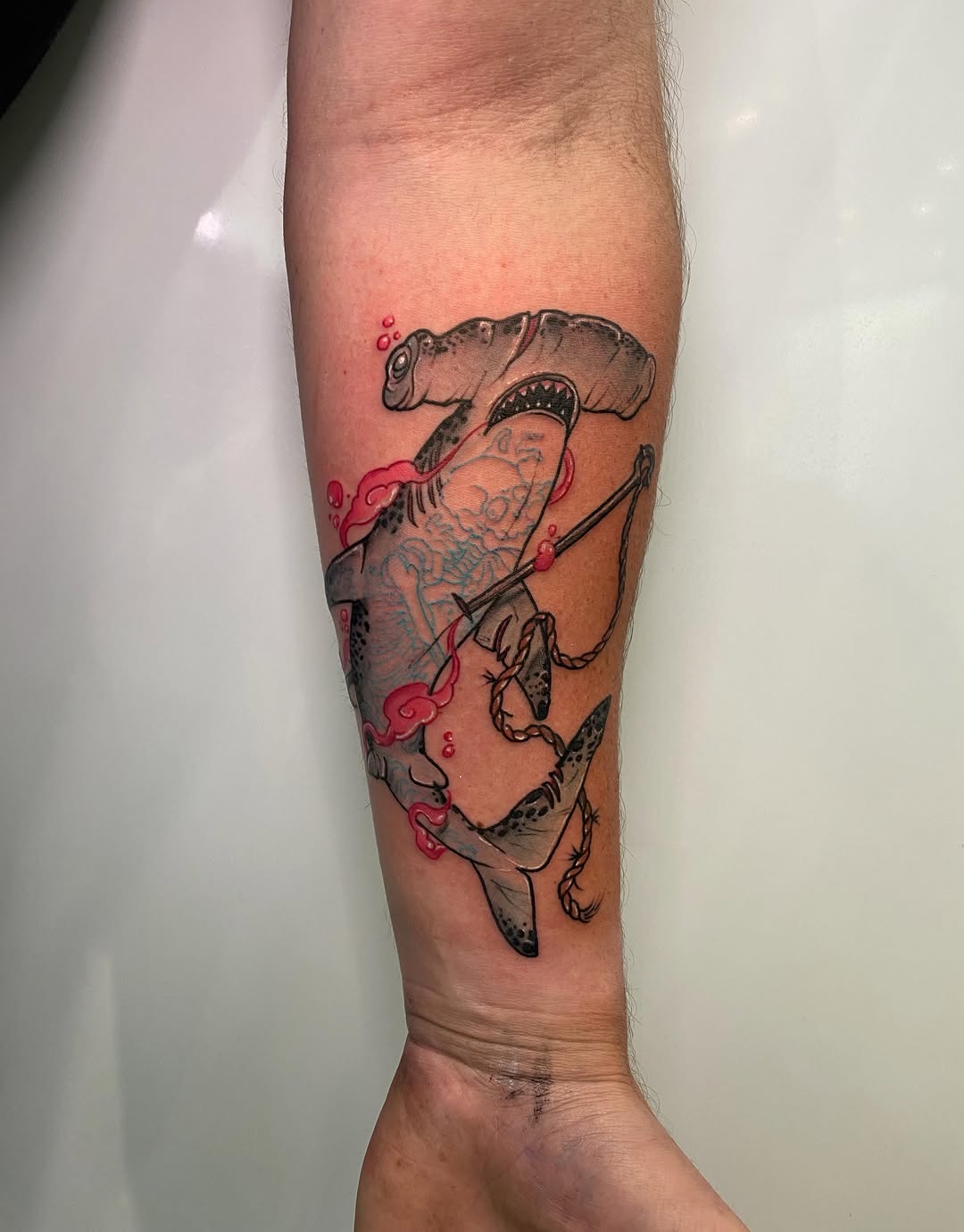 Tattoo by @dom_macio_tattoo โ black_and_grey