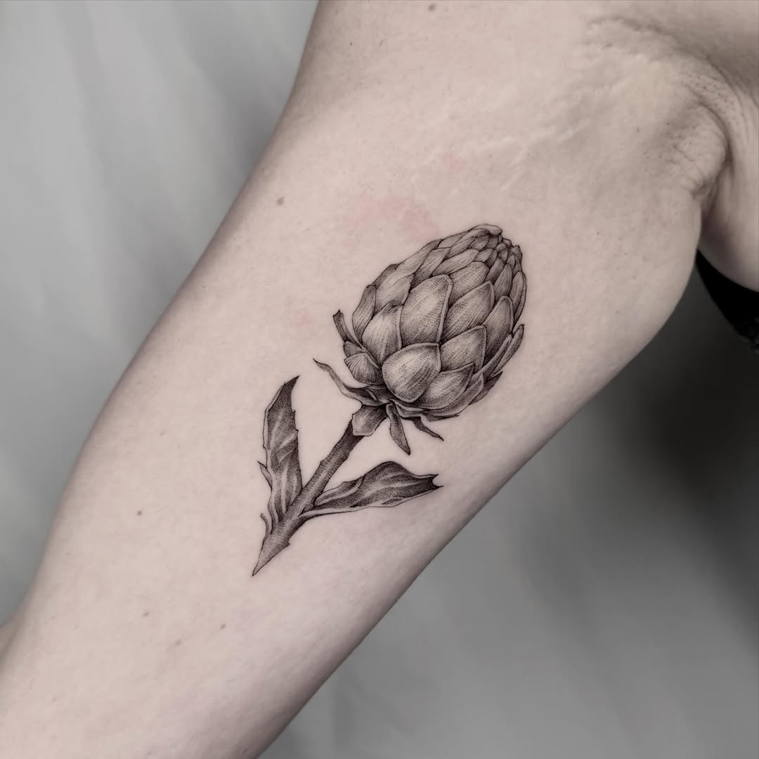 Tattoo by @kwon_tattoos — realism, black_and_grey