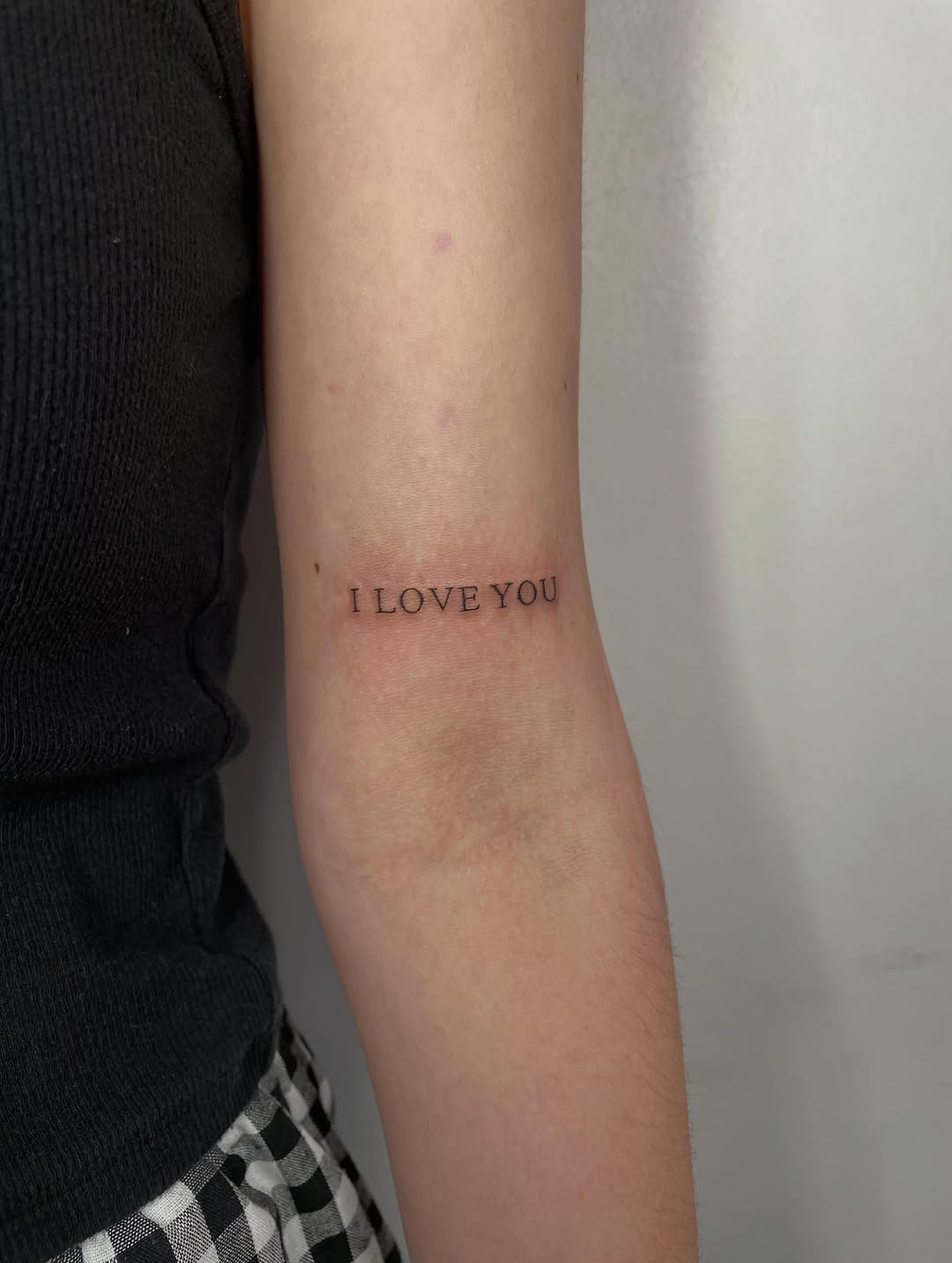 Tattoo by @gloomtimes — lettering_script, fine_line
