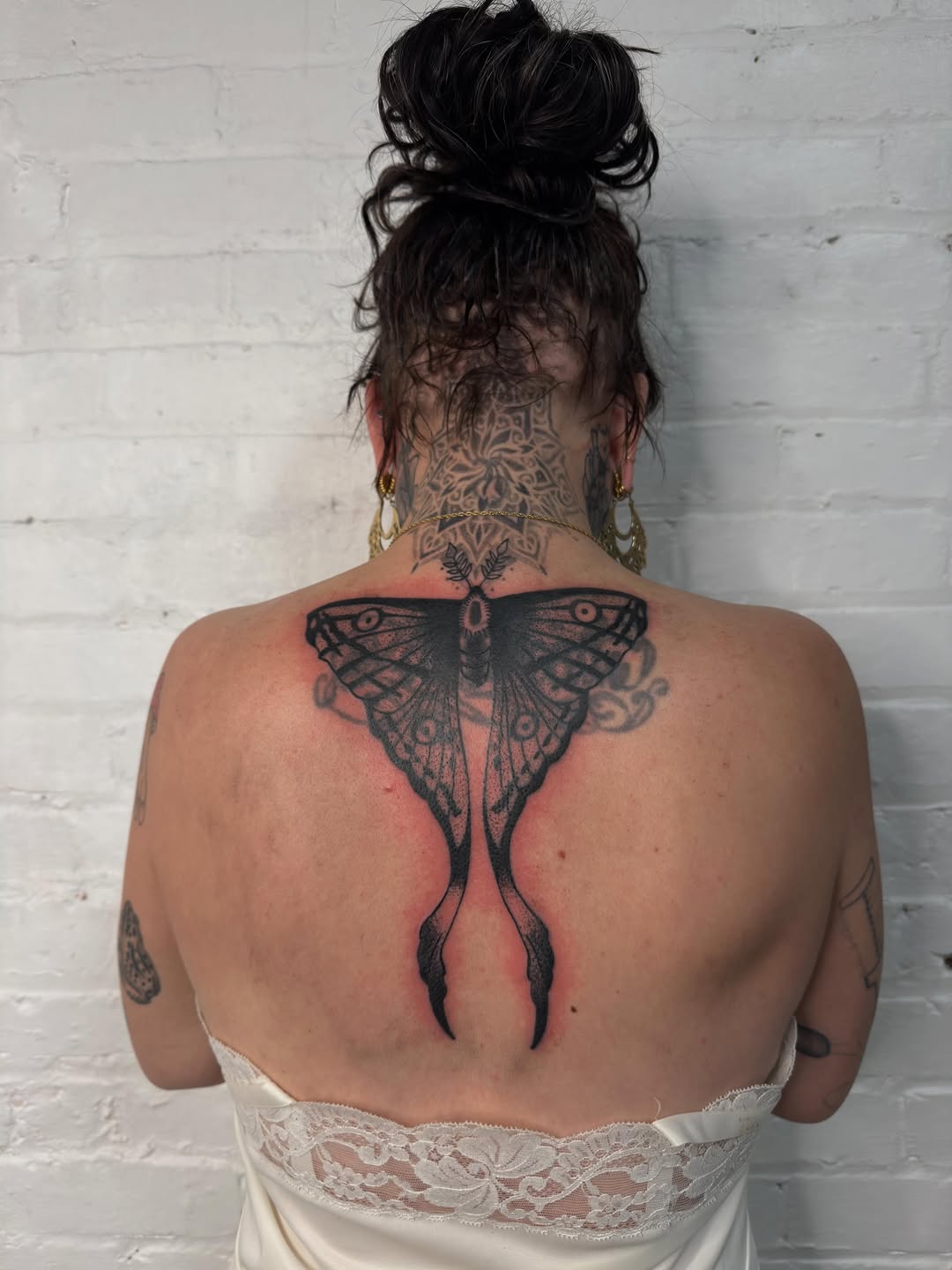Tattoo by @scoldingarts — blackwork