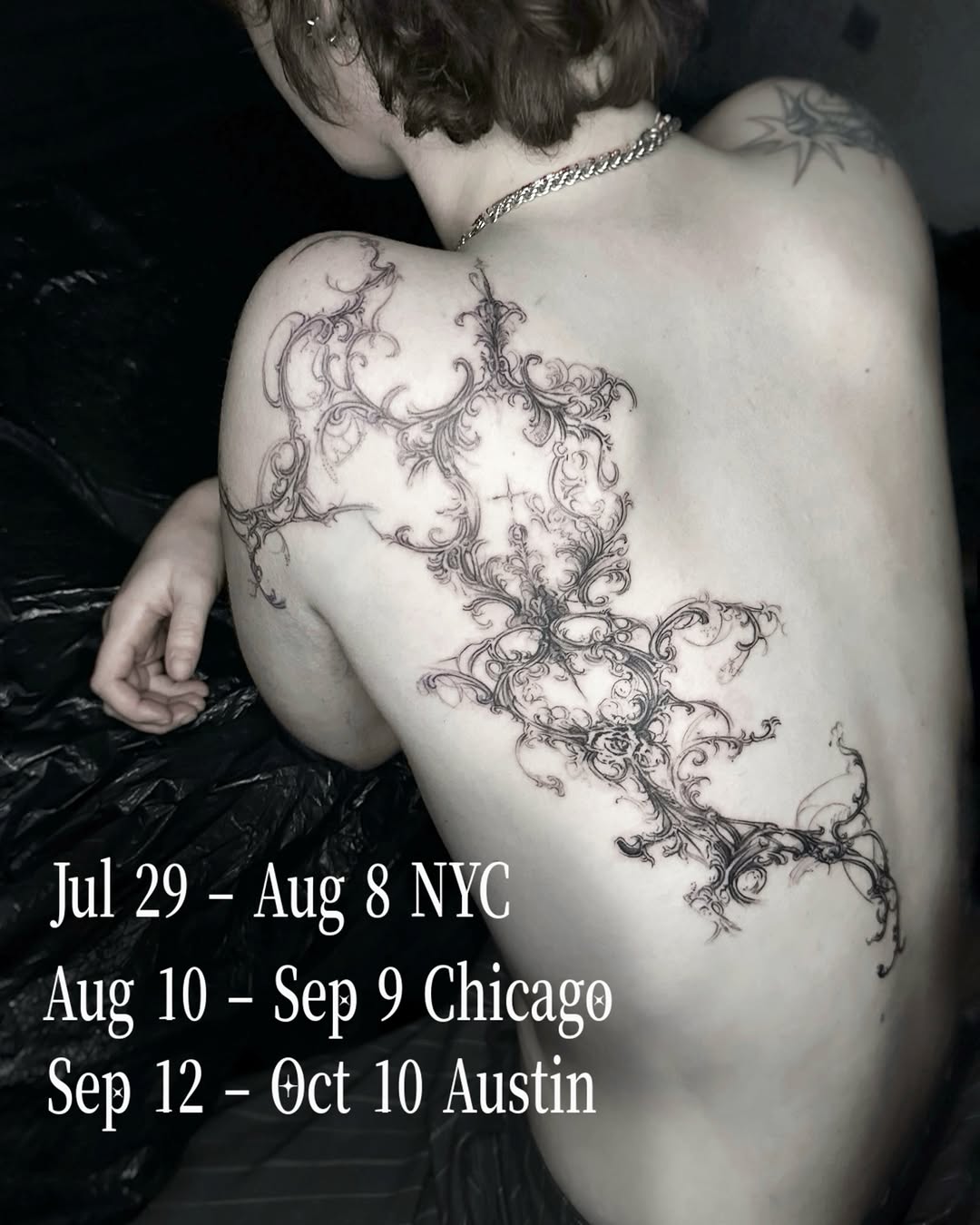 Tattoo by @ashencoil — black_and_grey