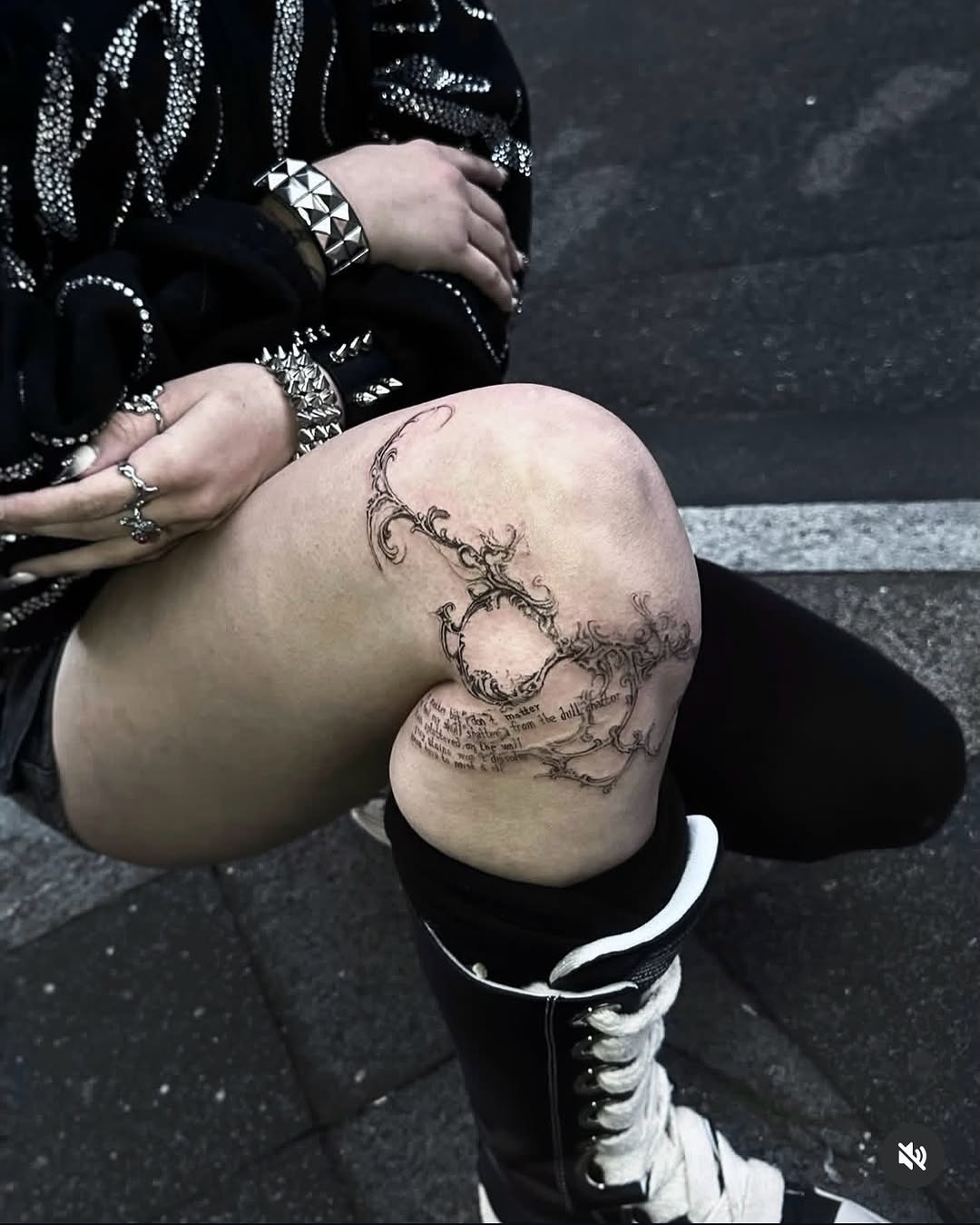 Tattoo by @ashencoil — black_and_grey