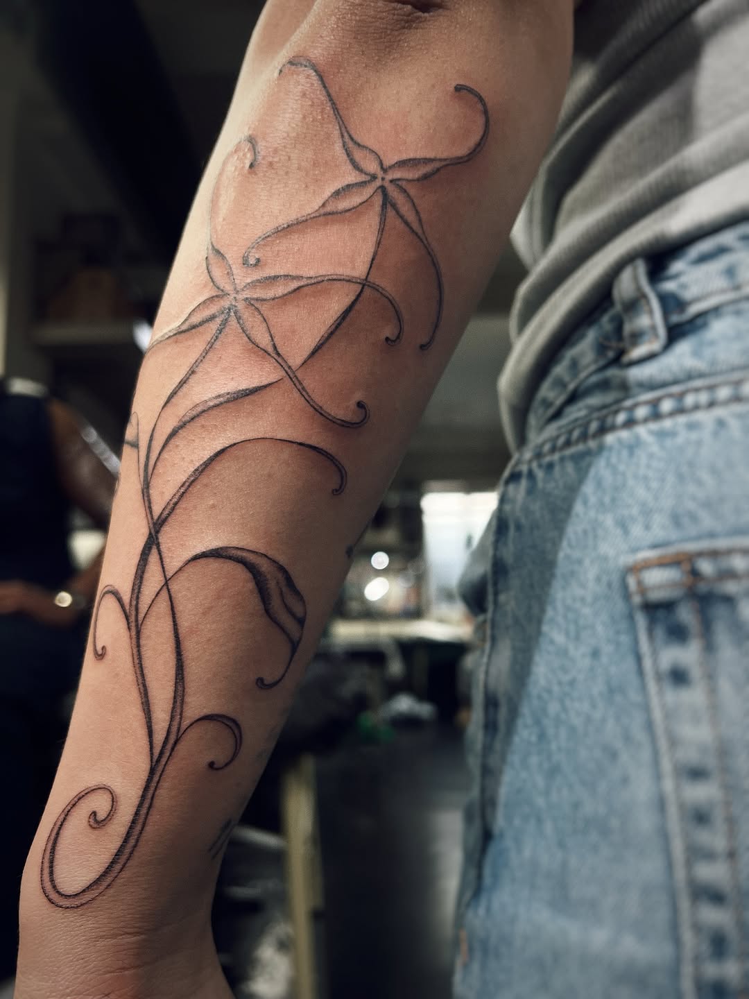 Tattoo by @rebecca_febo — fine_line